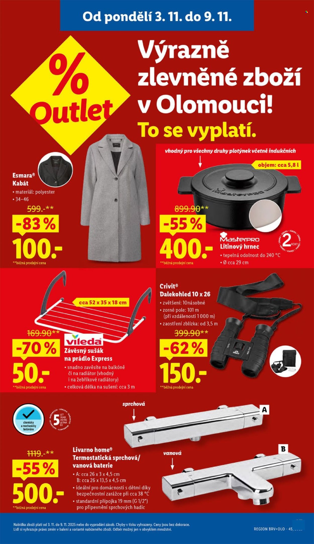 Leták Lidl - 3.11.2025 - 9.11.2025. Strana 3