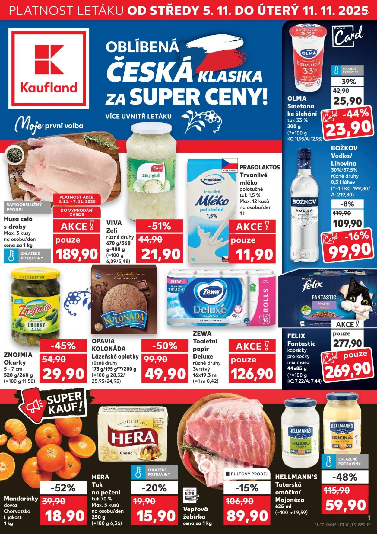 Leták Kaufland - 5.11.2025 - 11.11.2025. Strana 1