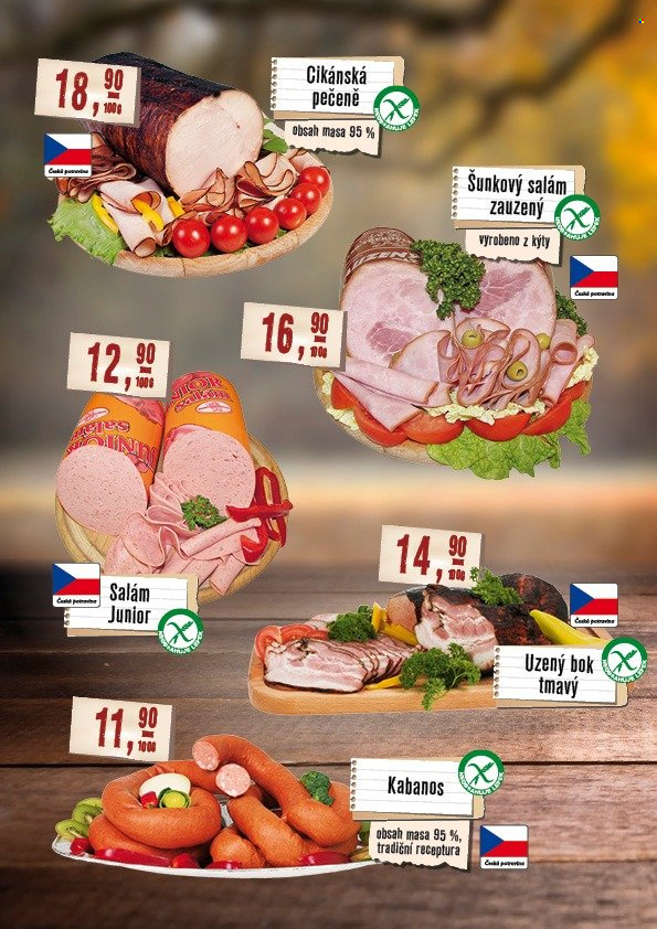 Leták Maso Třebovle - 1.11.2025 - 30.11.2025. Strana 2