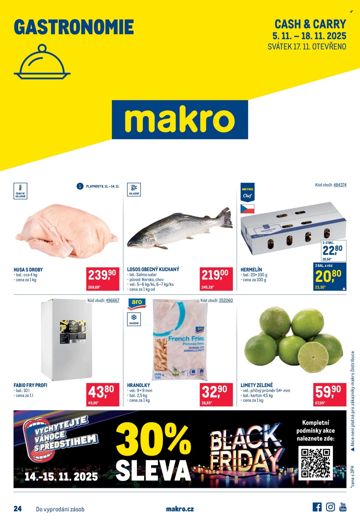 Leták MAKRO - 5.11.2025 - 18.11.2025. Strana 1