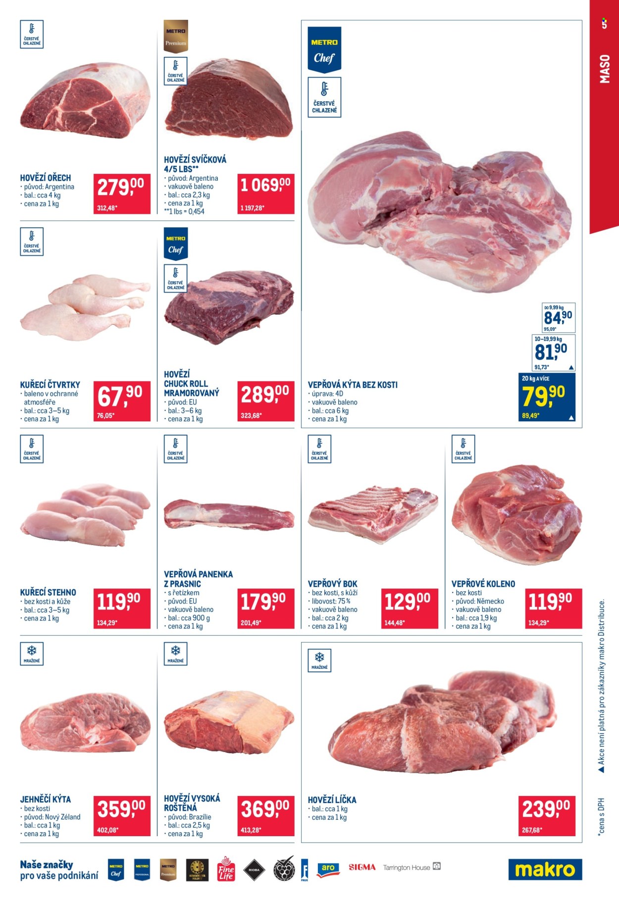 Leták MAKRO - 5.11.2025 - 18.11.2025. Strana 5