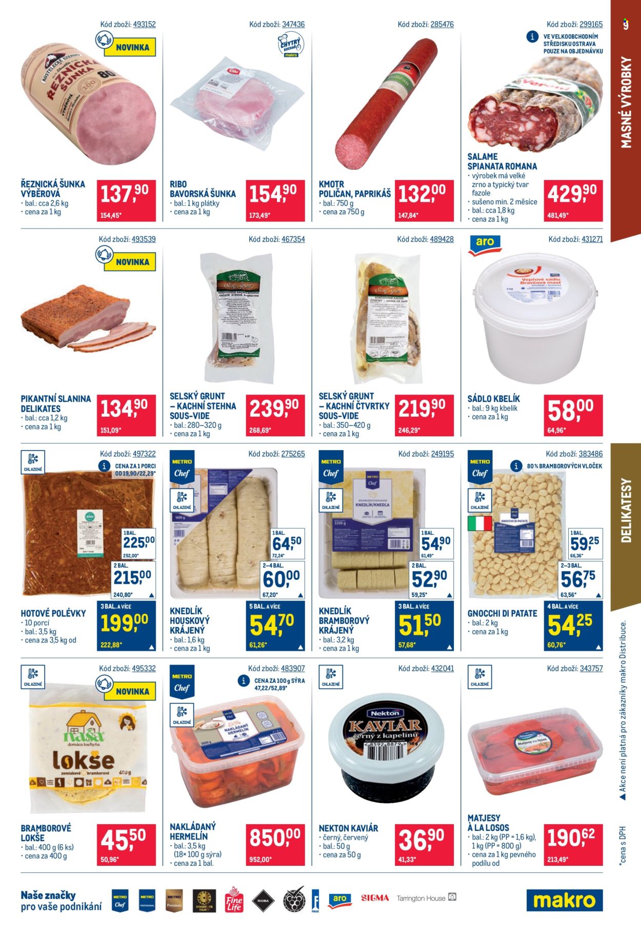 Leták MAKRO - 5.11.2025 - 18.11.2025. Strana 9