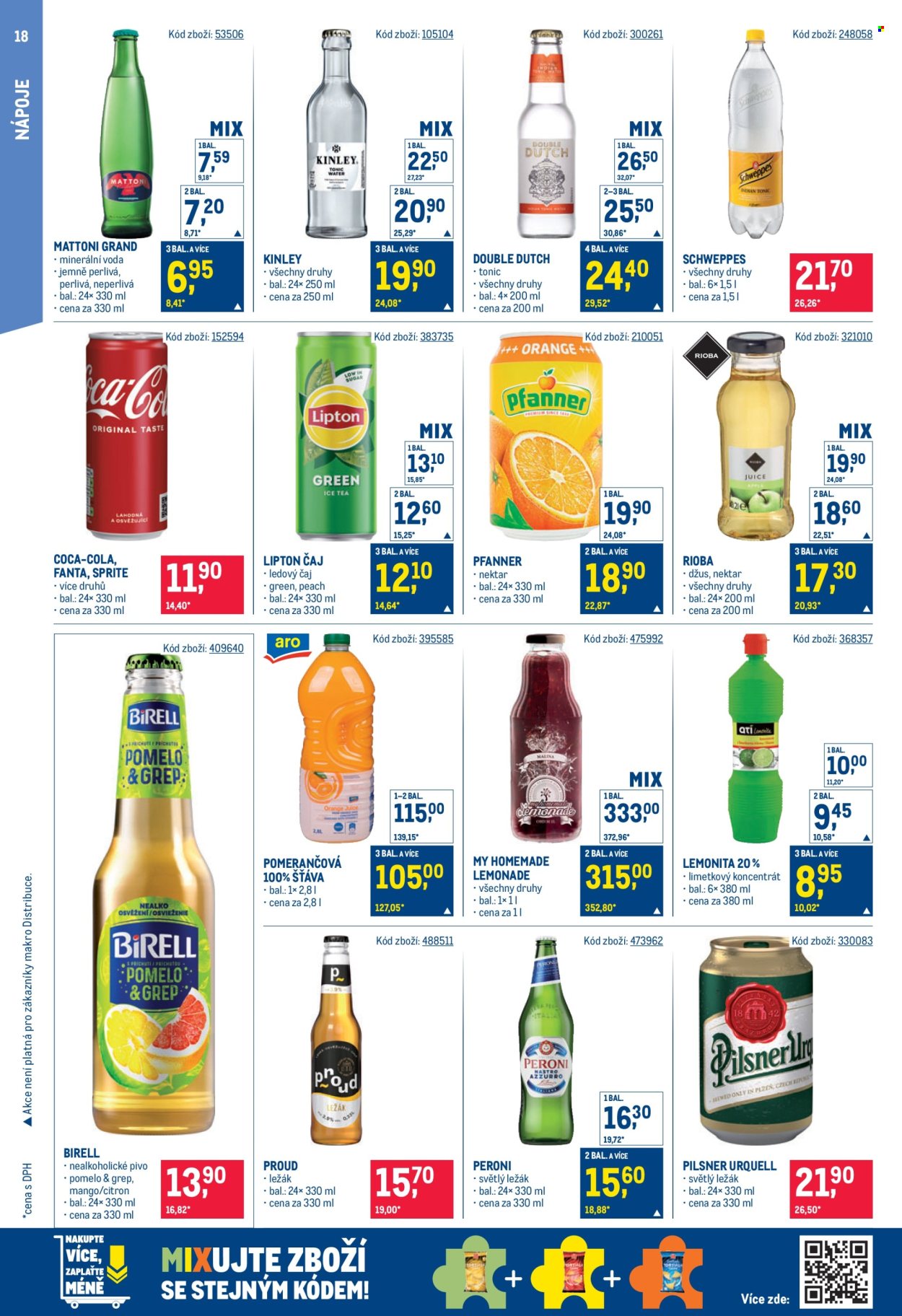 Leták MAKRO - 5.11.2025 - 18.11.2025. Strana 18