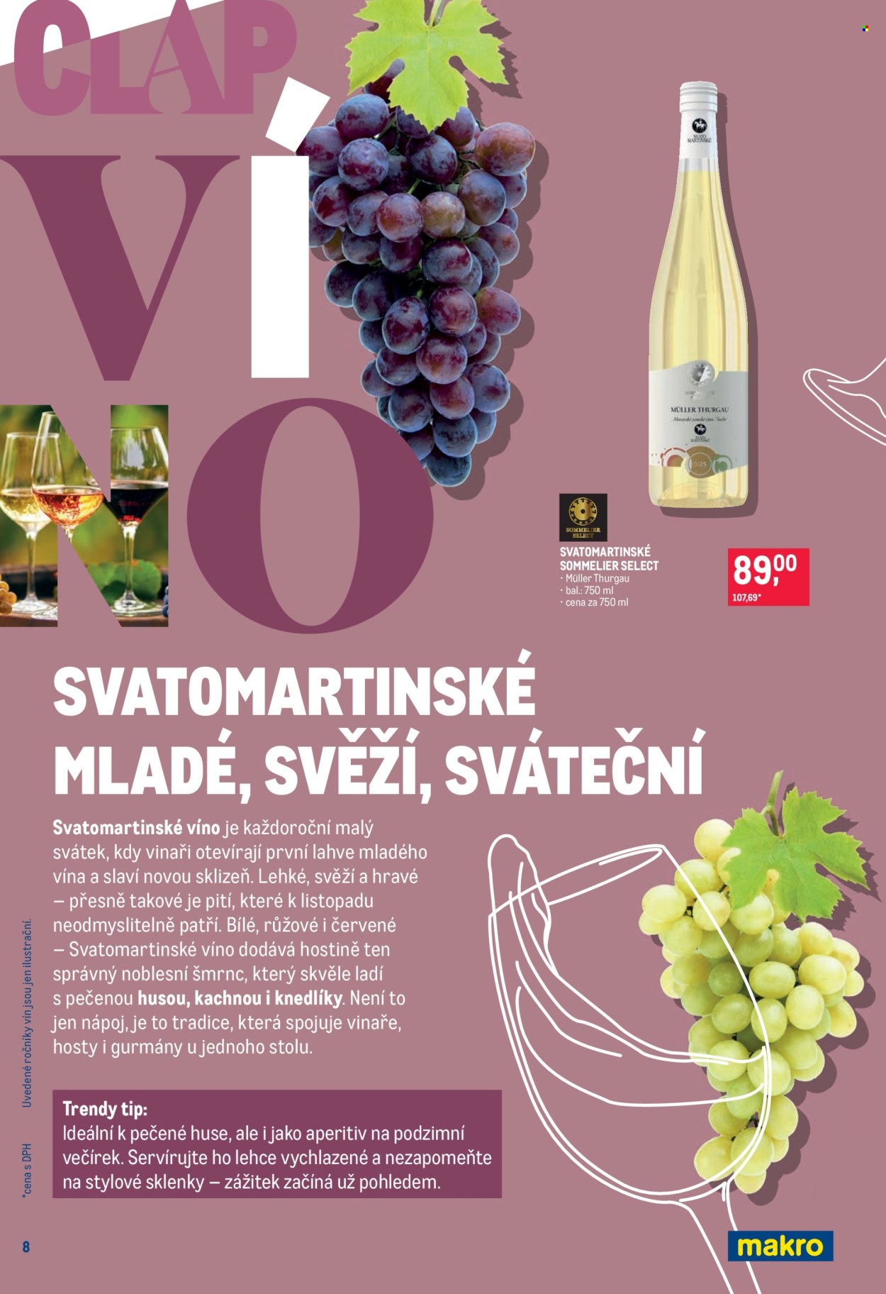 Leták MAKRO - 5.11.2025 - 18.11.2025. Strana 8