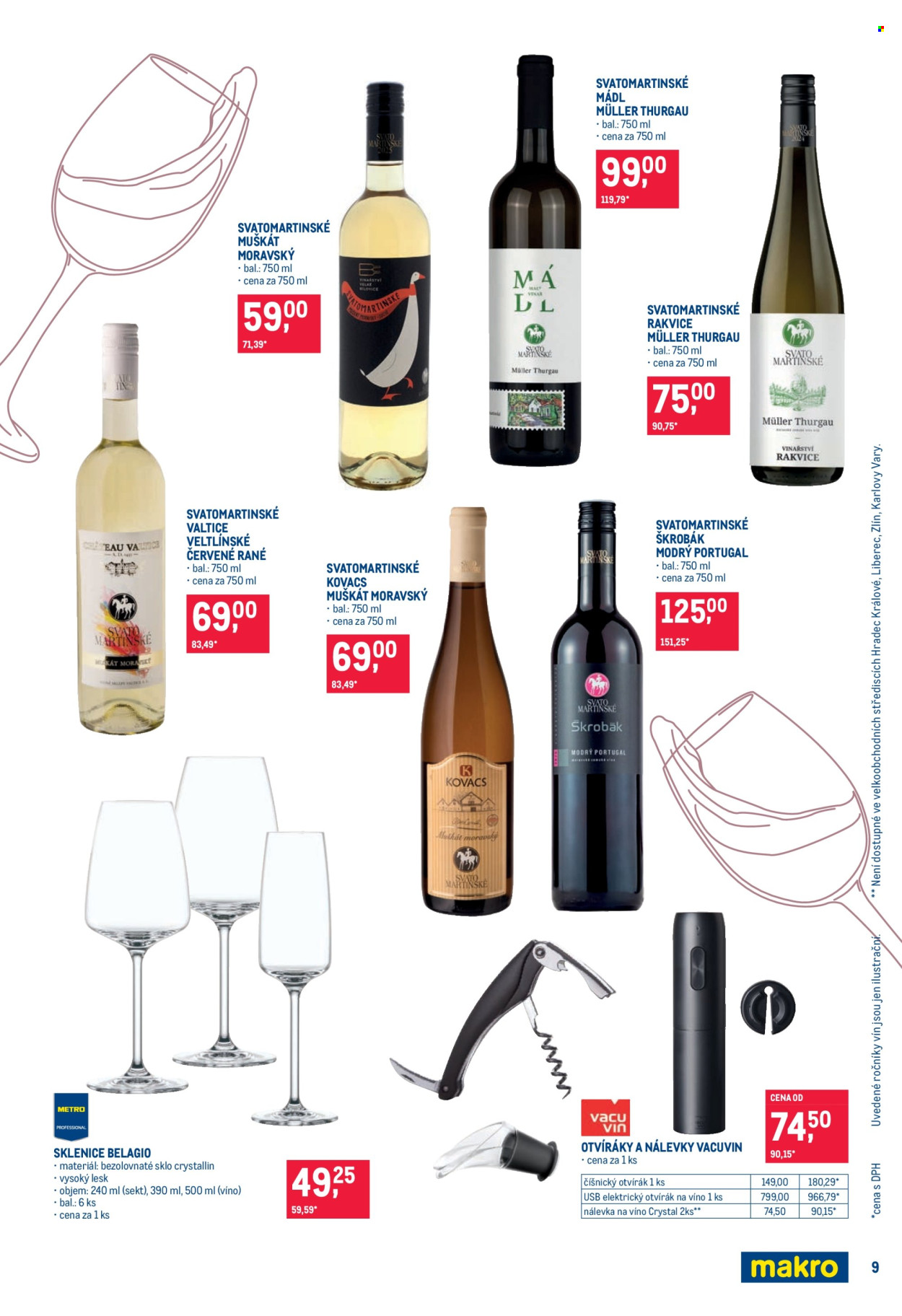 Leták MAKRO - 5.11.2025 - 18.11.2025. Strana 9