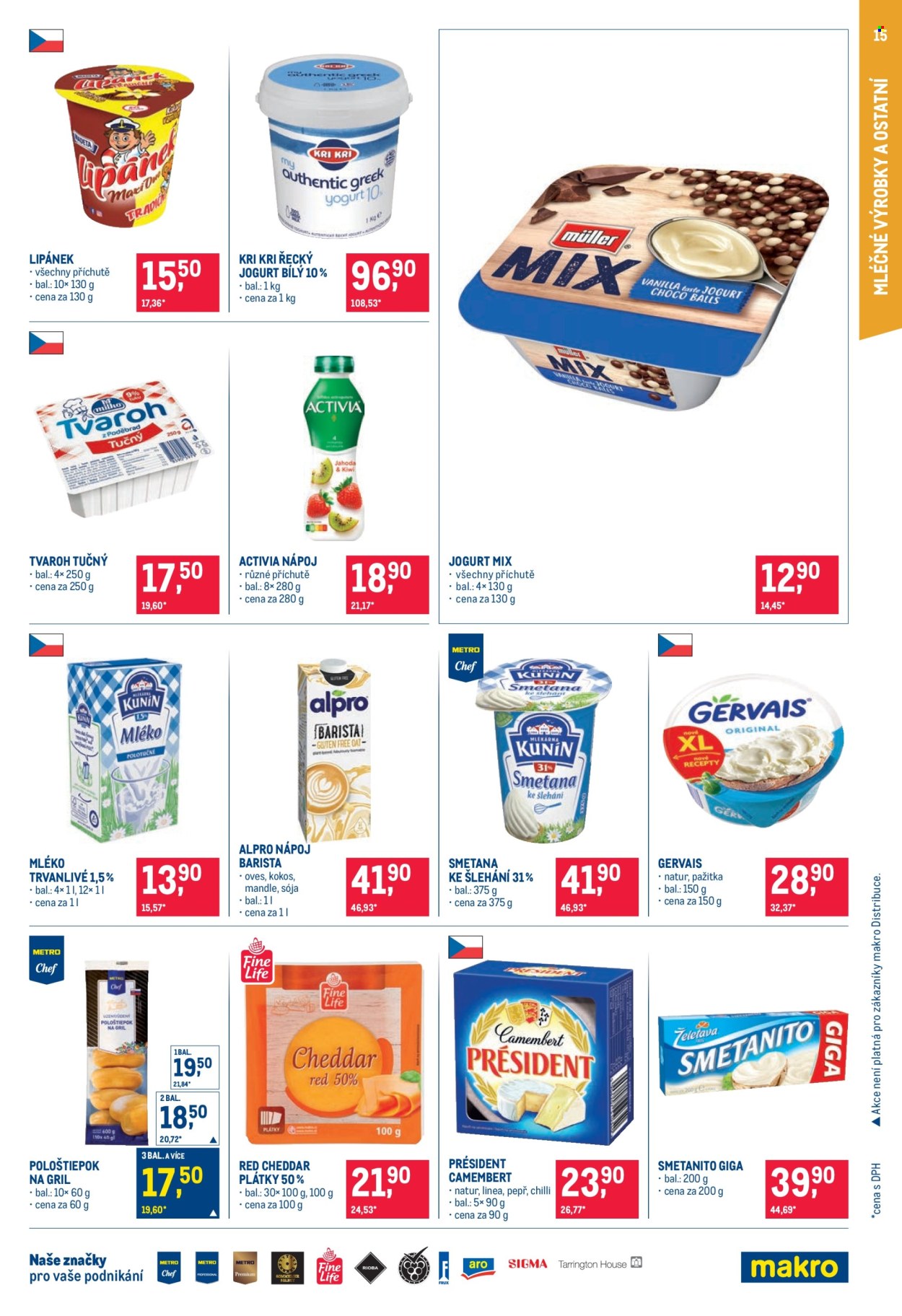 Leták MAKRO - 5.11.2025 - 18.11.2025. Strana 15