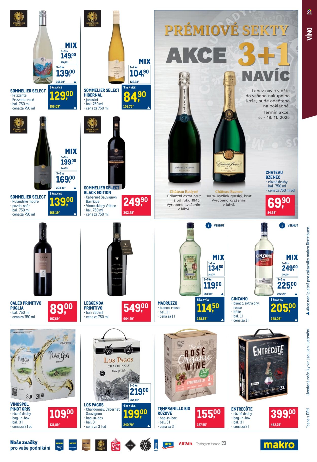Leták MAKRO - 5.11.2025 - 18.11.2025. Strana 21