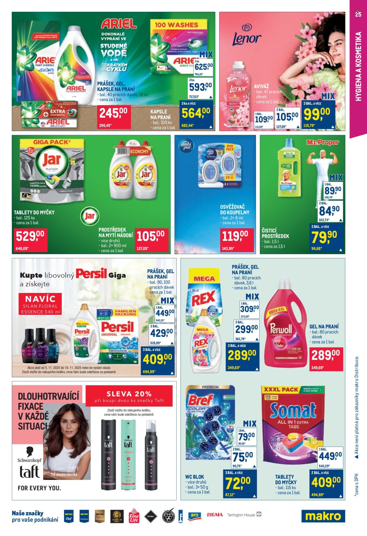Leták MAKRO - 5.11.2025 - 18.11.2025. Strana 25