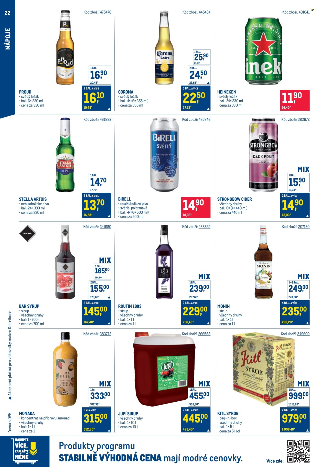 Leták MAKRO - 5.11.2025 - 31.12.2025. Strana 22