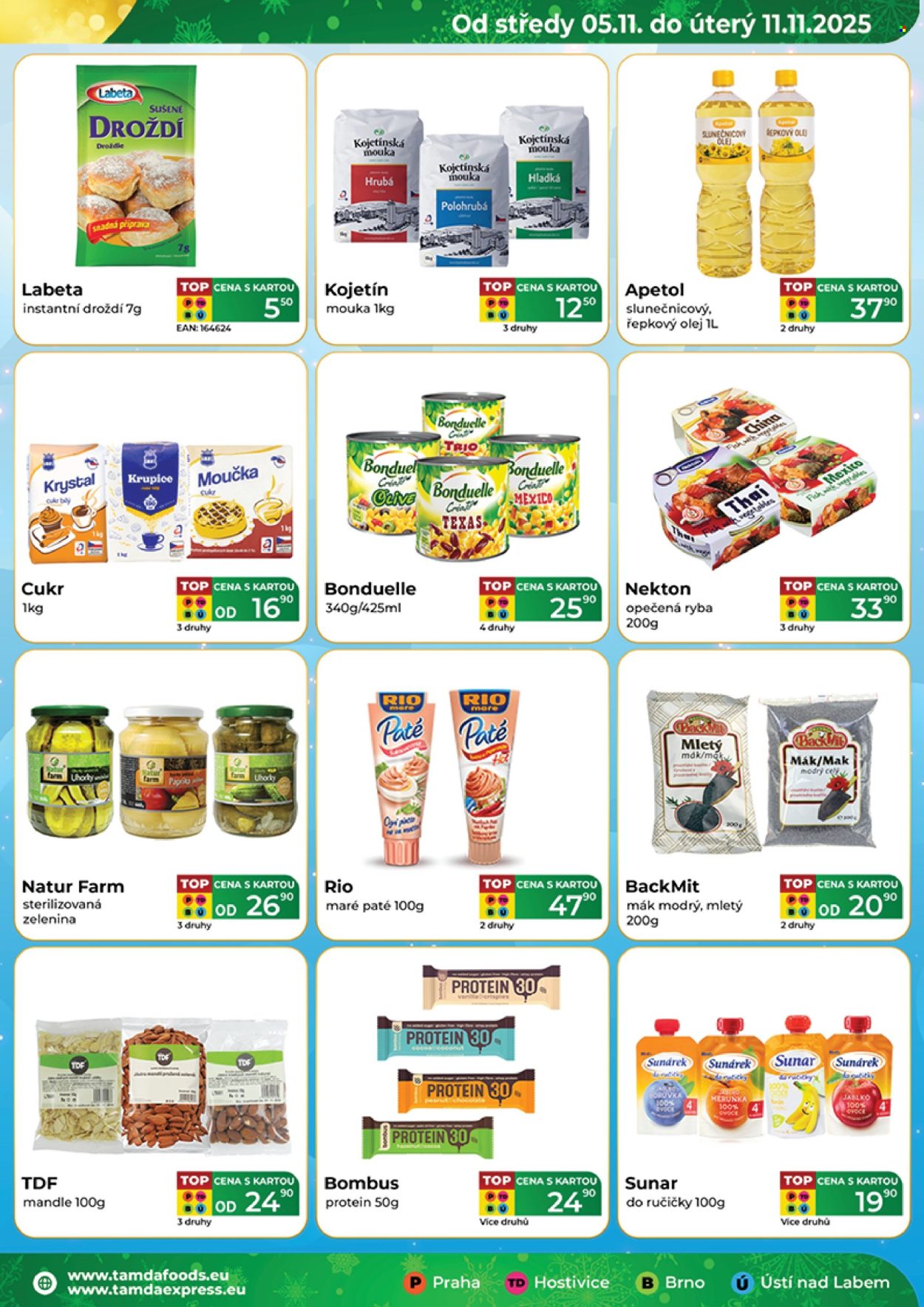 Leták Tamda Foods - 5.11.2025 - 11.11.2025. Strana 3