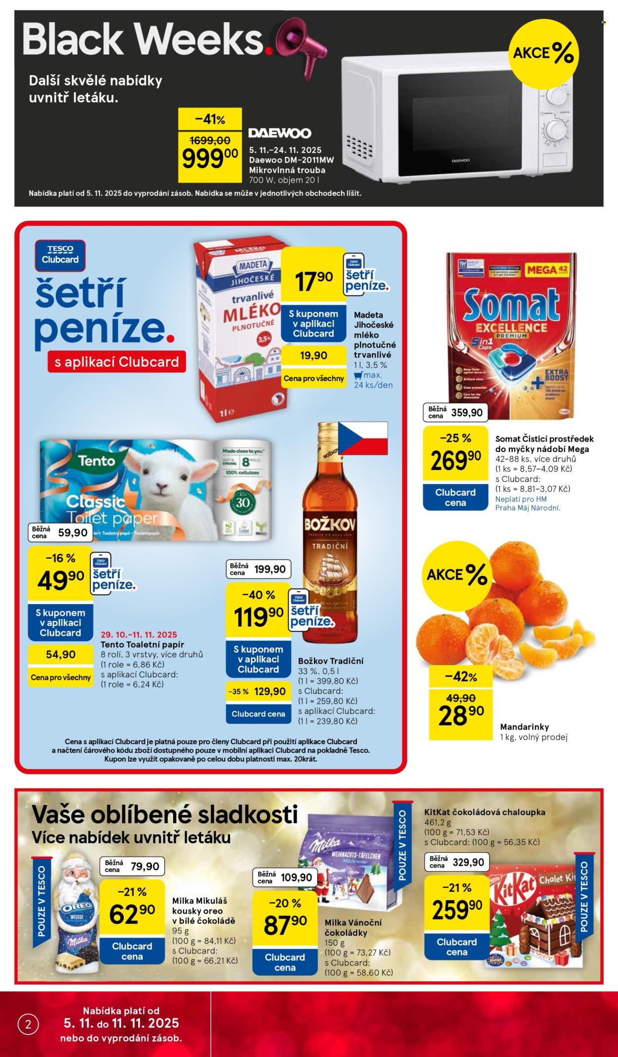 Leták TESCO - 5.11.2025 - 11.11.2025. Strana 2