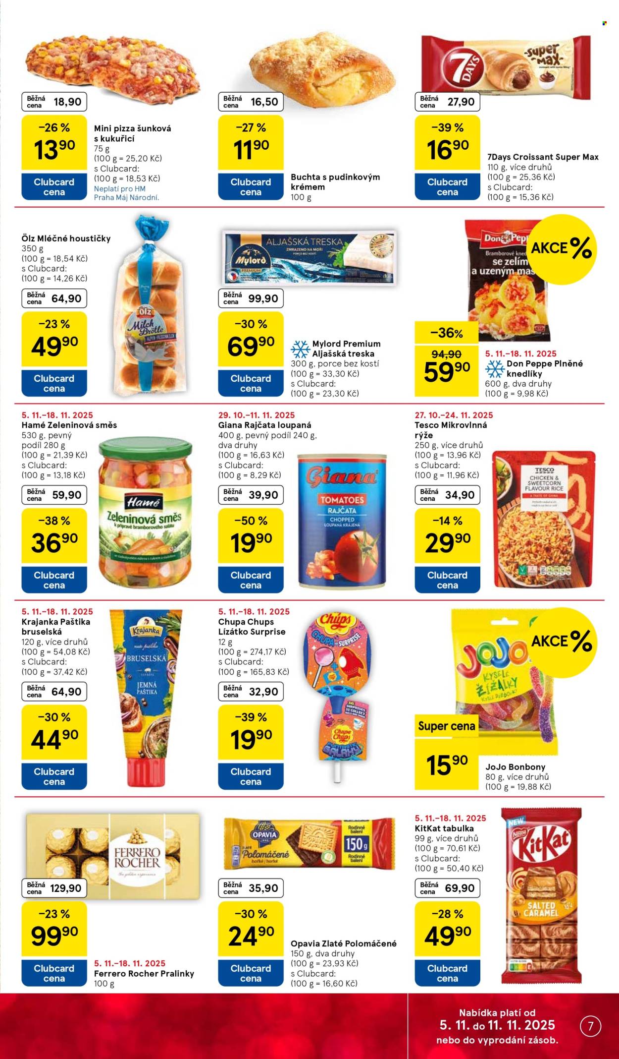 Leták TESCO - 5.11.2025 - 11.11.2025. Strana 7