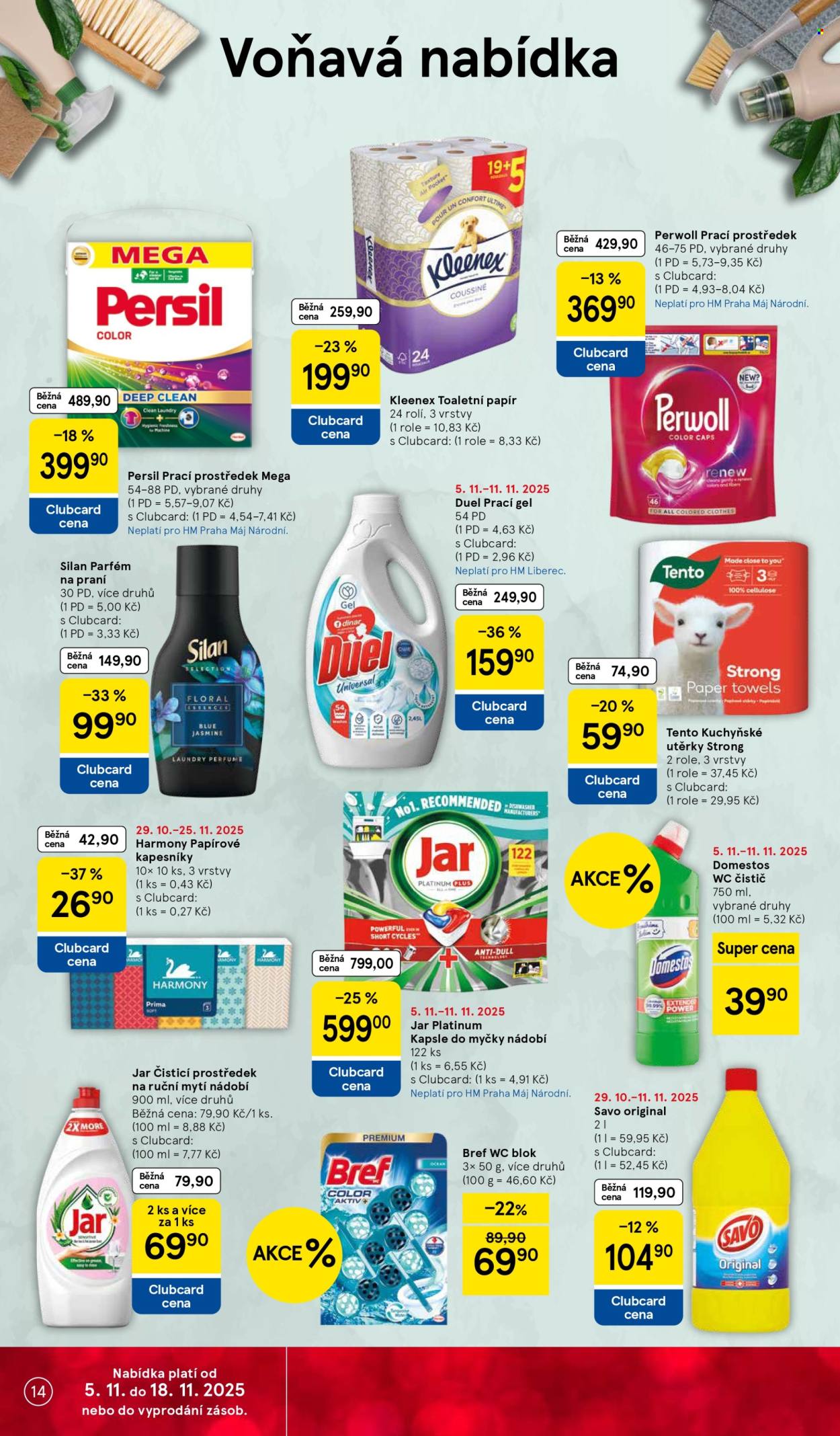 Leták TESCO - 5.11.2025 - 11.11.2025. Strana 14