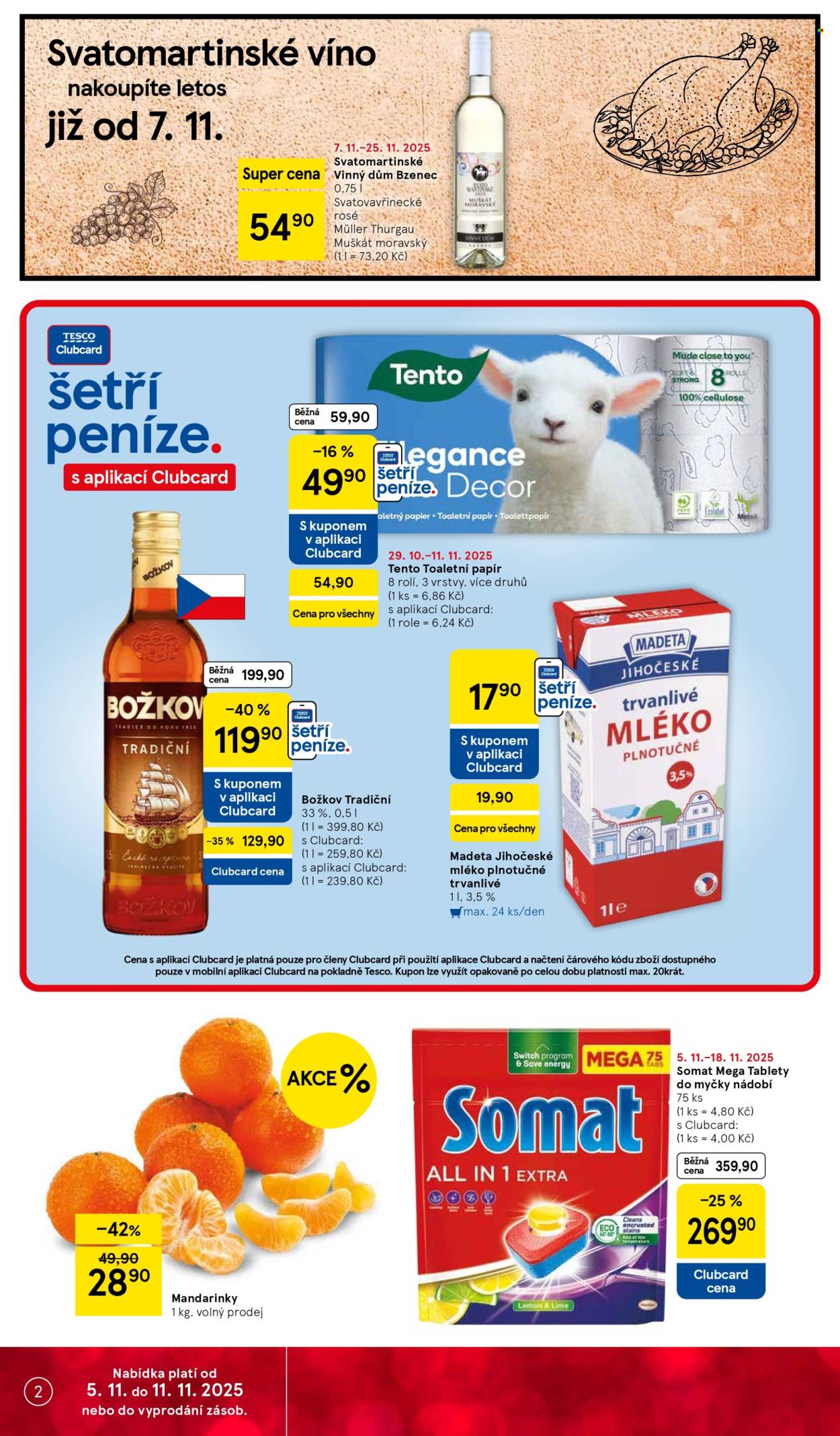 Leták TESCO supermarket - 5.11.2025 - 11.11.2025. Strana 2
