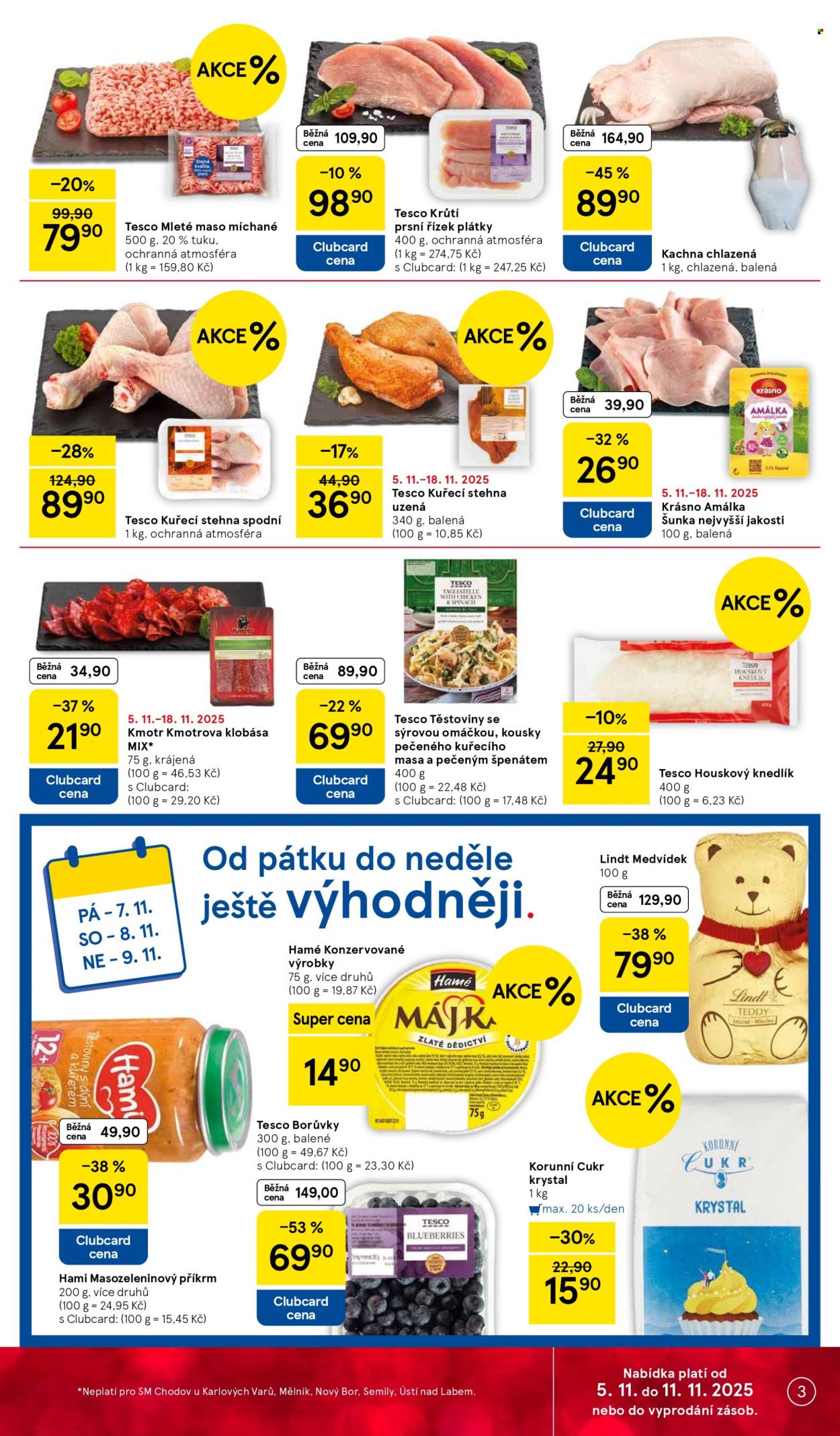 Leták TESCO supermarket - 5.11.2025 - 11.11.2025. Strana 3