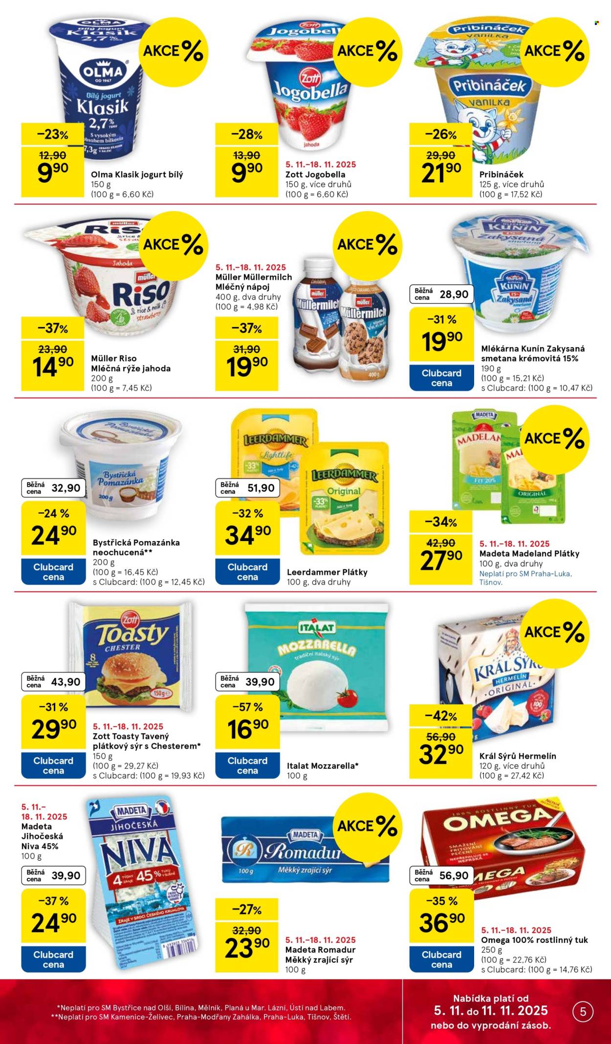 Leták TESCO supermarket - 5.11.2025 - 11.11.2025. Strana 5