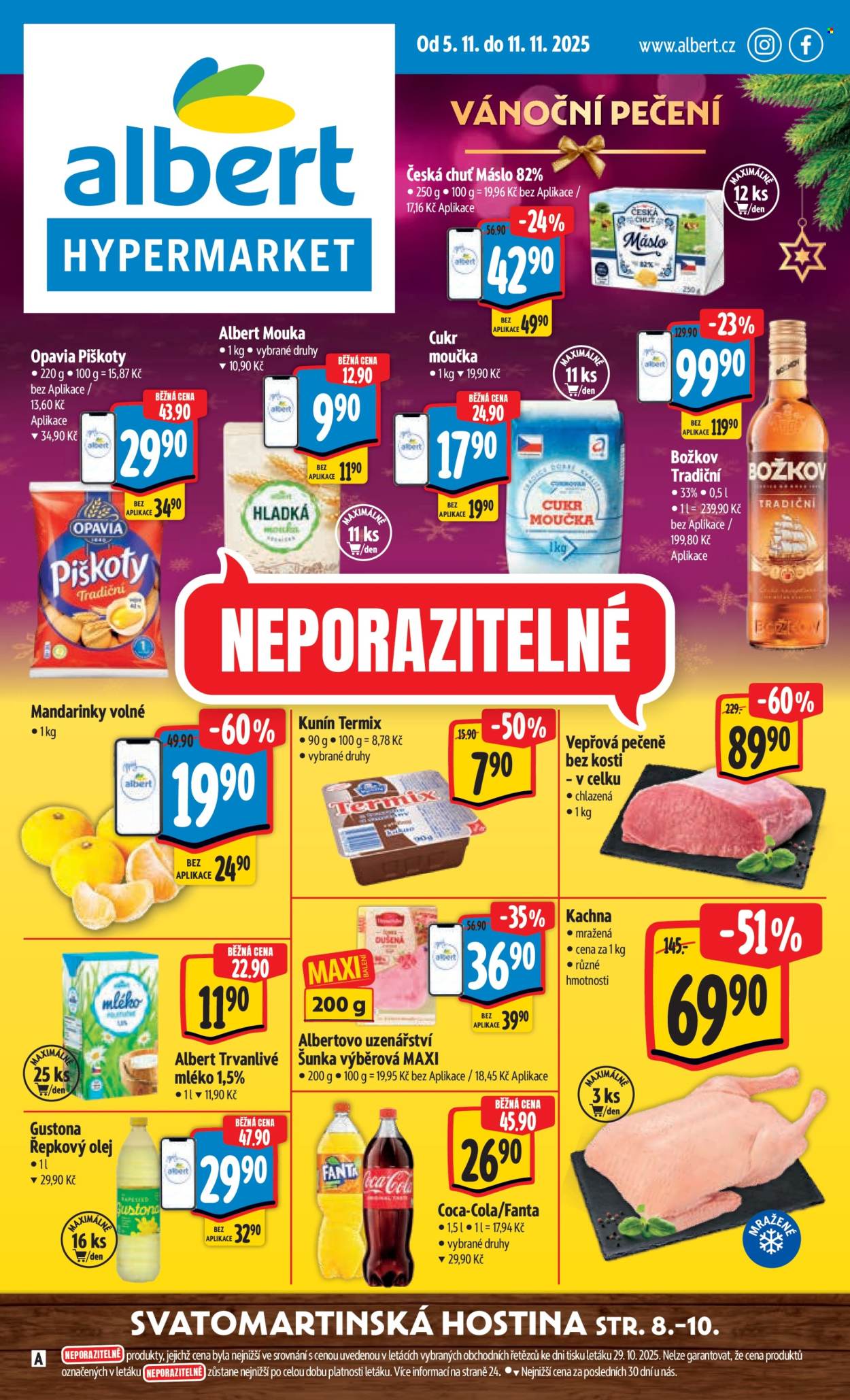 Leták Albert Hypermarket - 5.11.2025 - 11.11.2025. Strana 1
