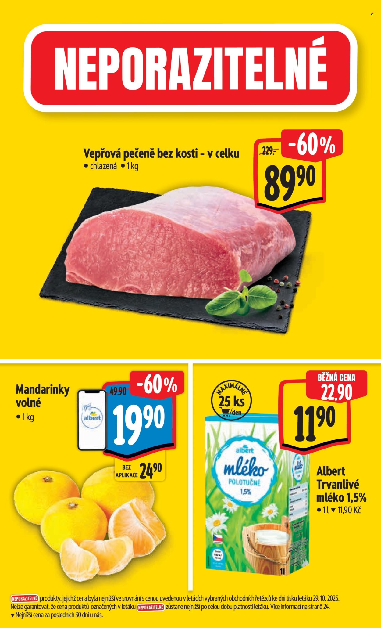 Leták Albert Hypermarket - 5.11.2025 - 11.11.2025. Strana 3