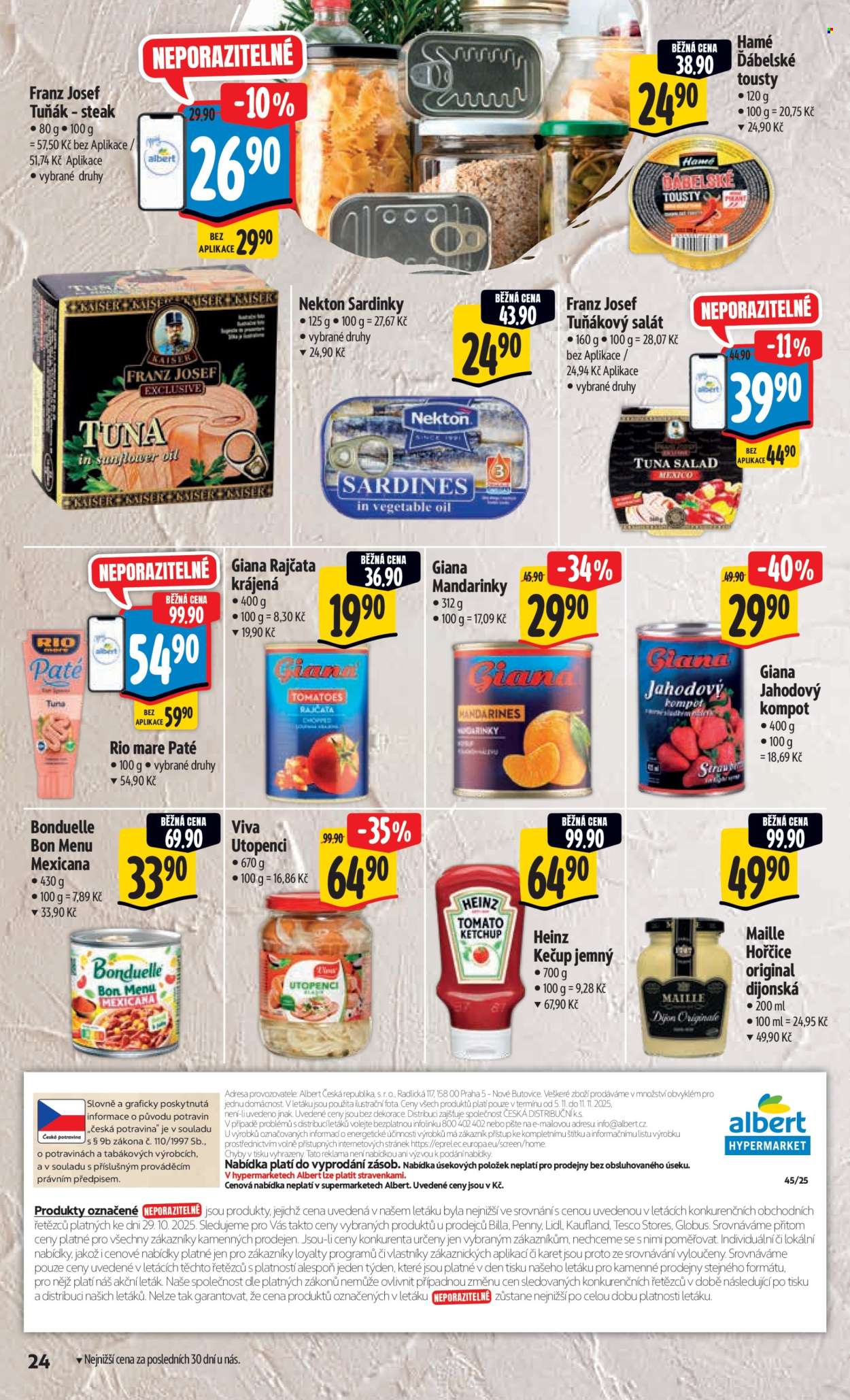 Leták Albert Hypermarket - 5.11.2025 - 11.11.2025. Strana 33