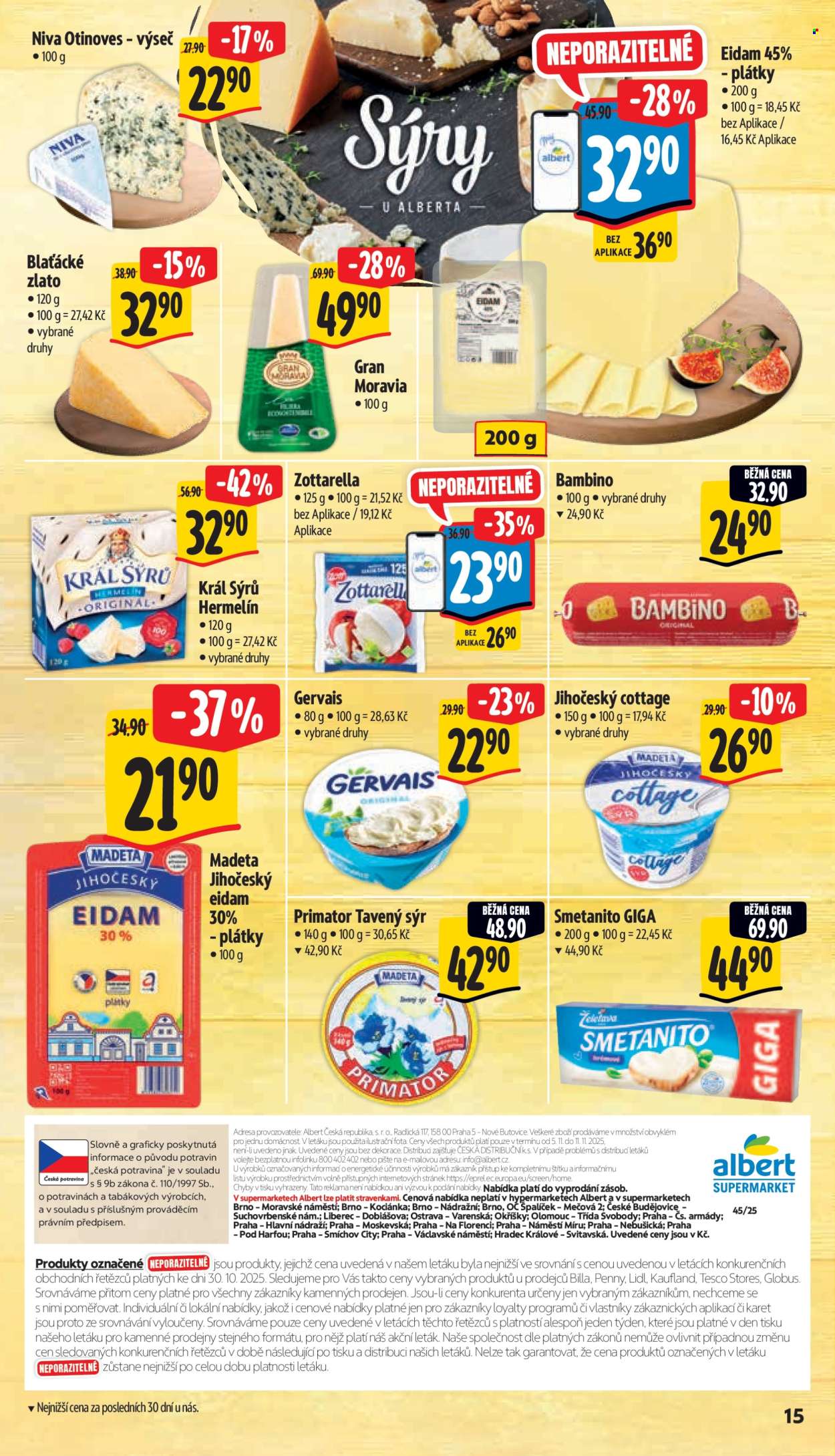 Leták Albert Supermarket - 5.11.2025 - 11.11.2025. Strana 25