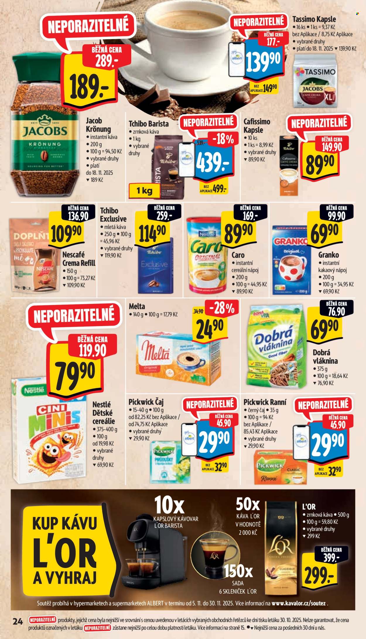 Leták Albert Supermarket - 5.11.2025 - 11.11.2025. Strana 34