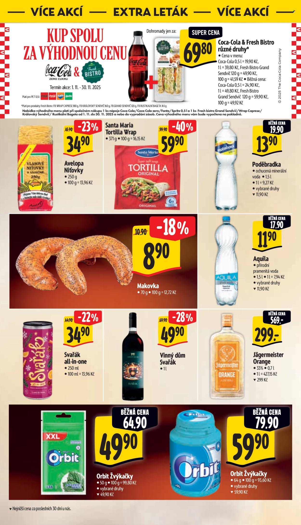 Leták Albert Supermarket - 5.11.2025 - 11.11.2025. Strana 46