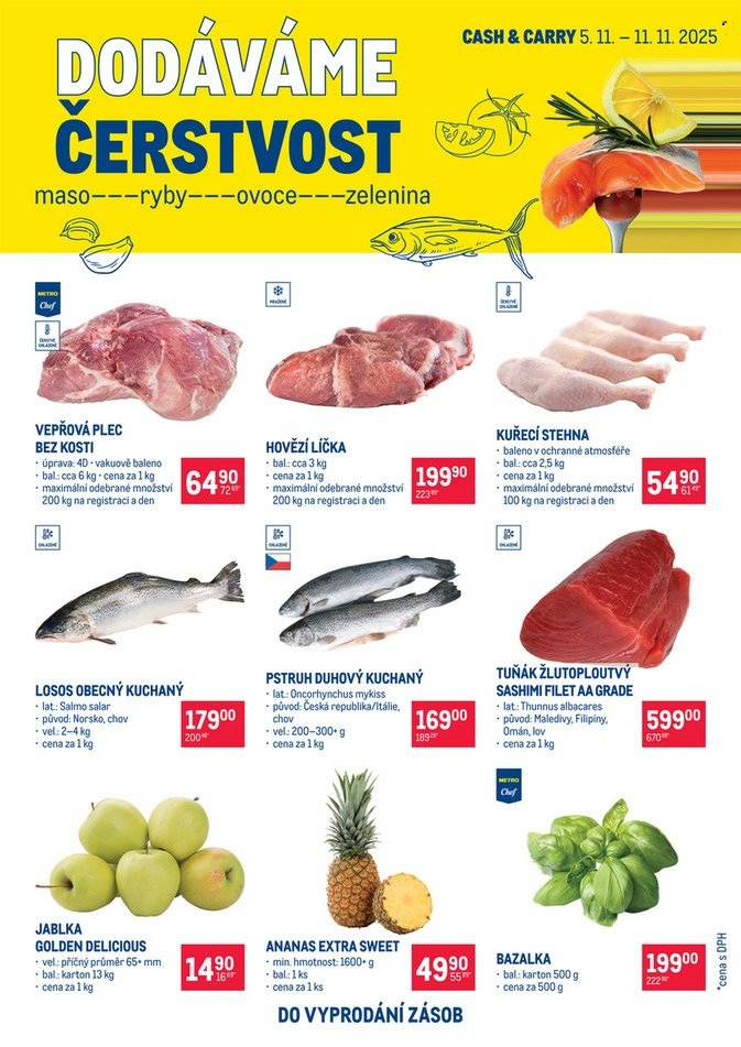 Leták MAKRO - 5.11.2025 - 11.11.2025. Strana 1