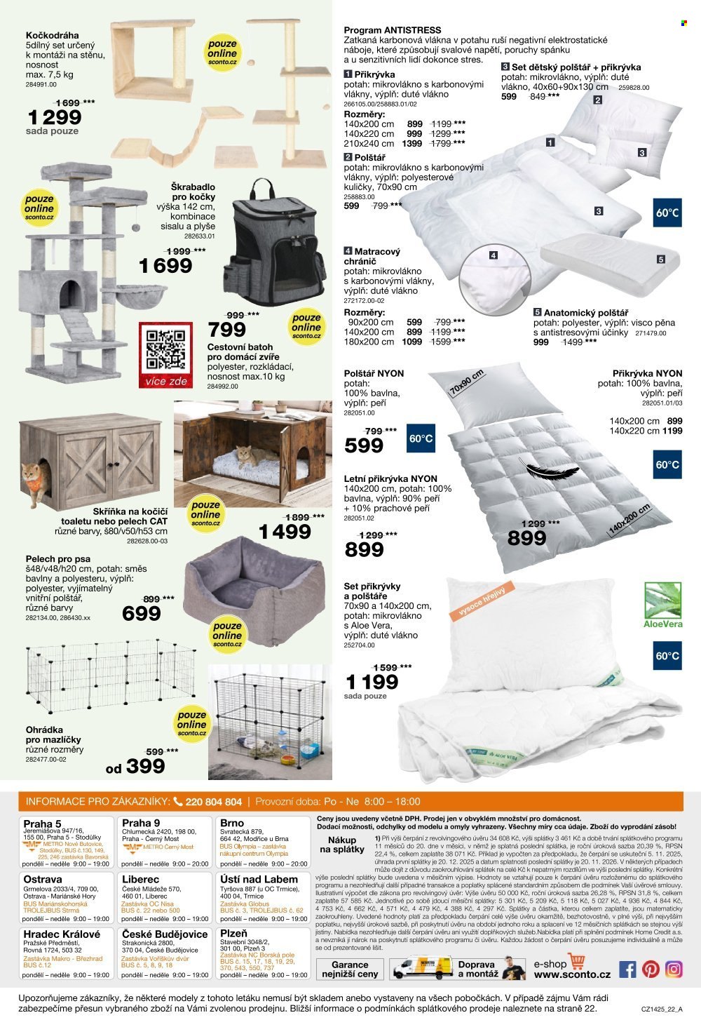 Leták SCONTO NÁBYTEK - 5.11.2025 - 25.11.2025. Strana 22