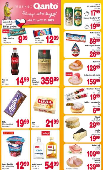 Leták Qanto market - 6.11.2025 - 12.11.2025.