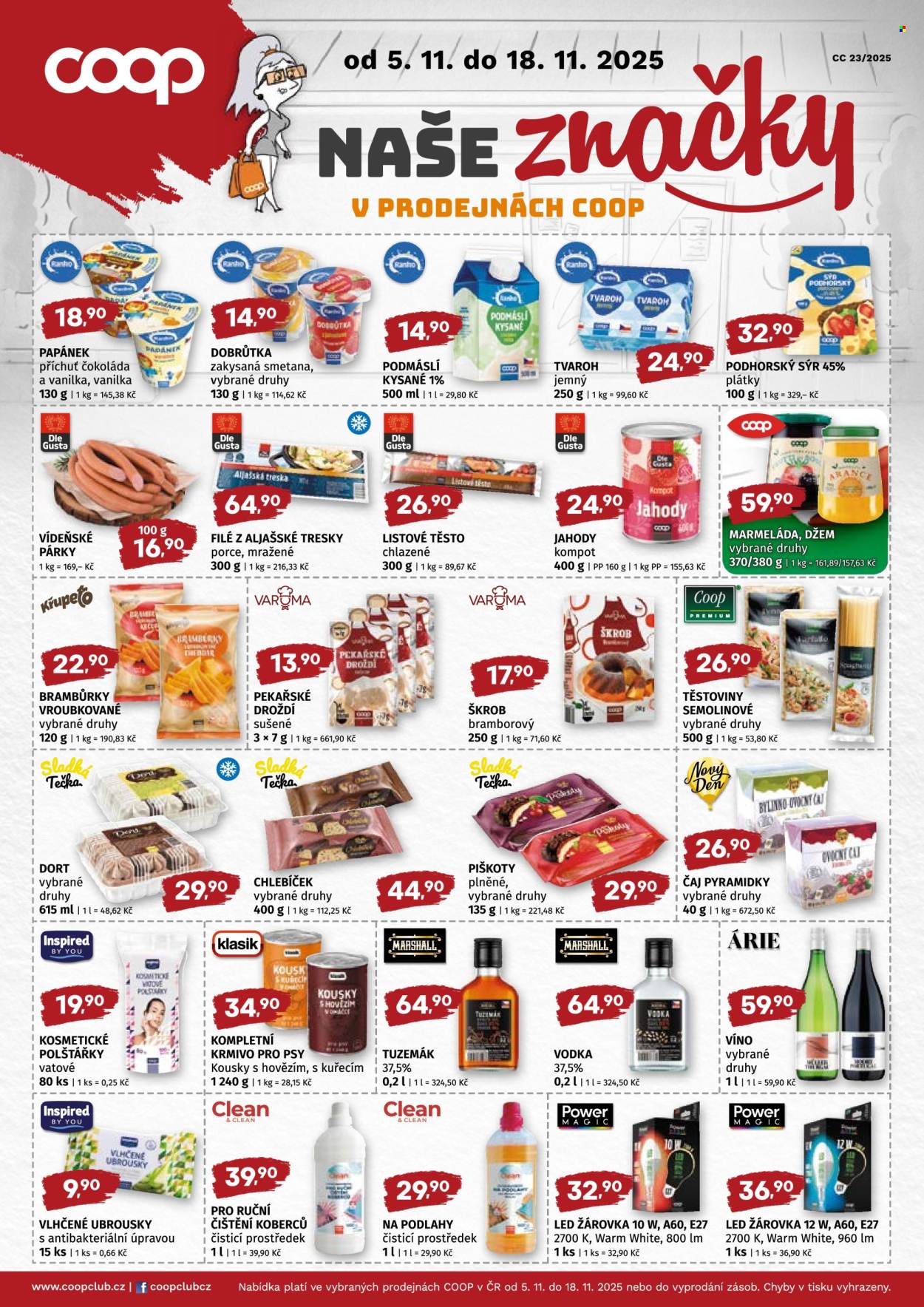 Leták coop JEDNOTA - 5.11.2025 - 18.11.2025. Strana 4