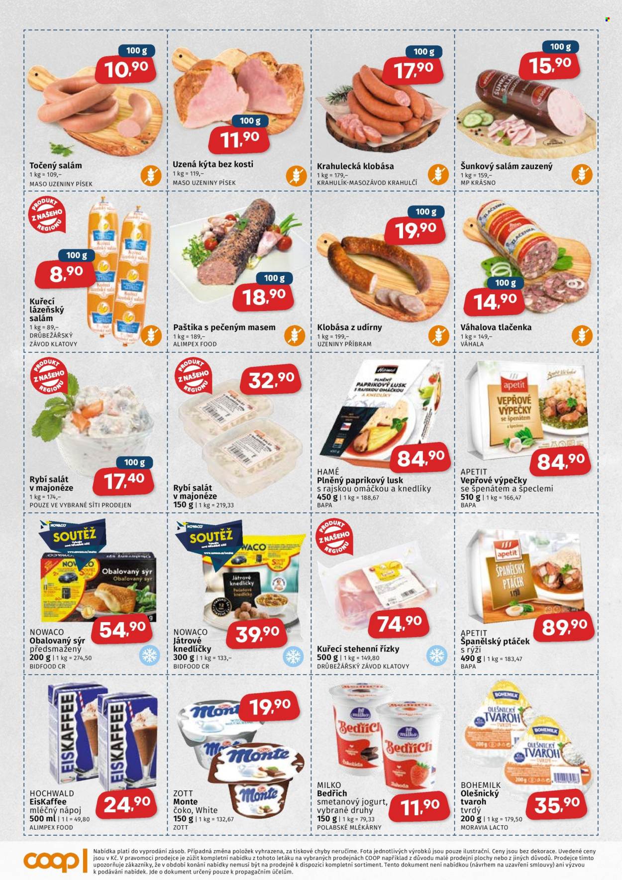 Leták coop JEDNOTA - 5.11.2025 - 18.11.2025. Strana 2