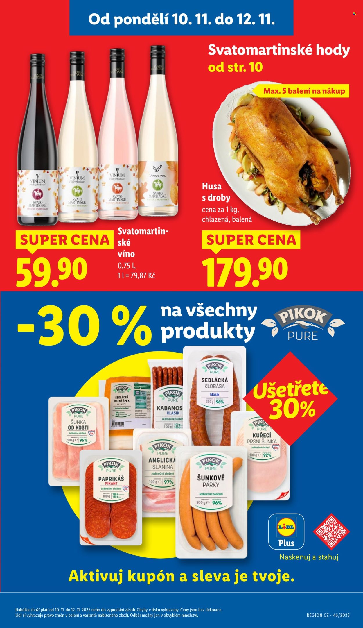 Leták Lidl - 10.11.2025 - 12.11.2025. Strana 3