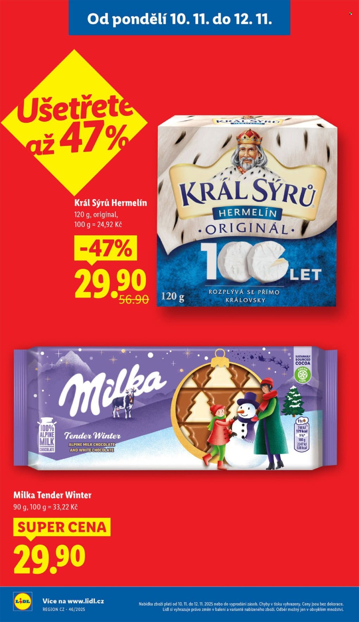 Leták Lidl - 10.11.2025 - 12.11.2025. Strana 4
