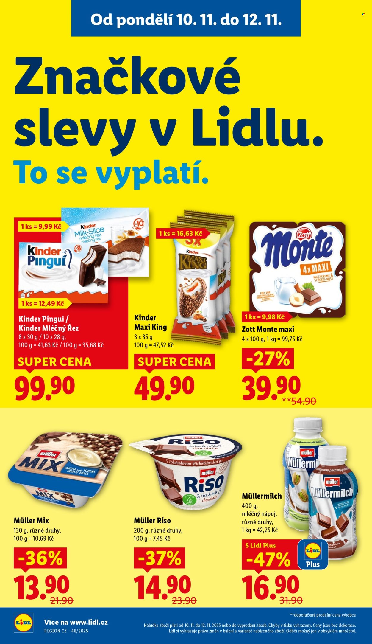 Leták Lidl - 10.11.2025 - 12.11.2025. Strana 16