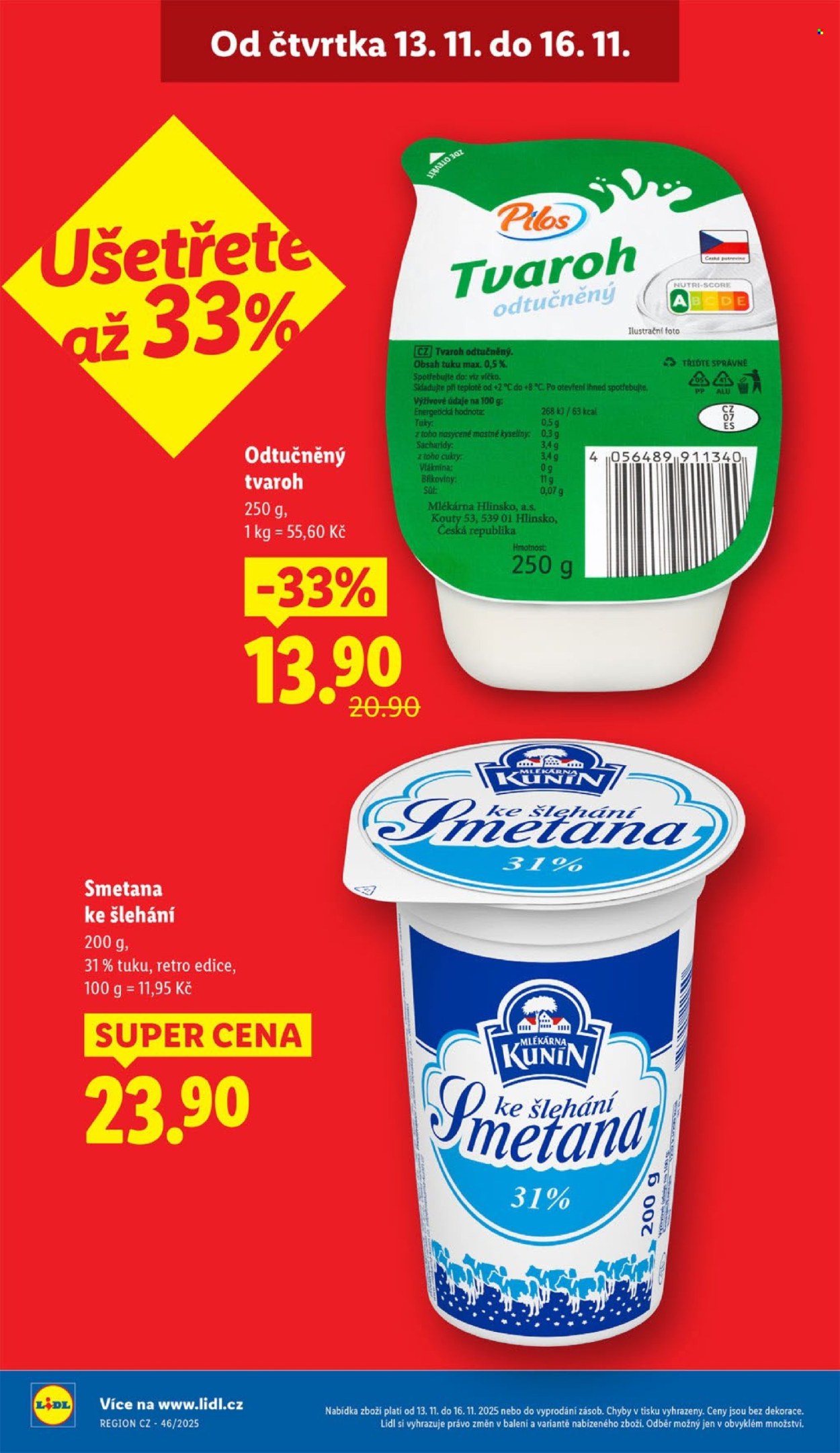Leták Lidl - 13.11.2025 - 16.11.2025. Strana 4