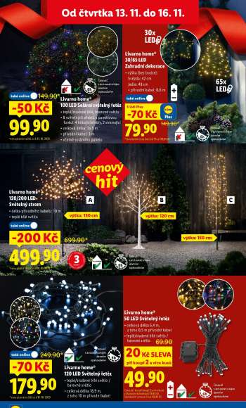 thumbnail - LIVARNO HOME 50 LED Světelný řetěz