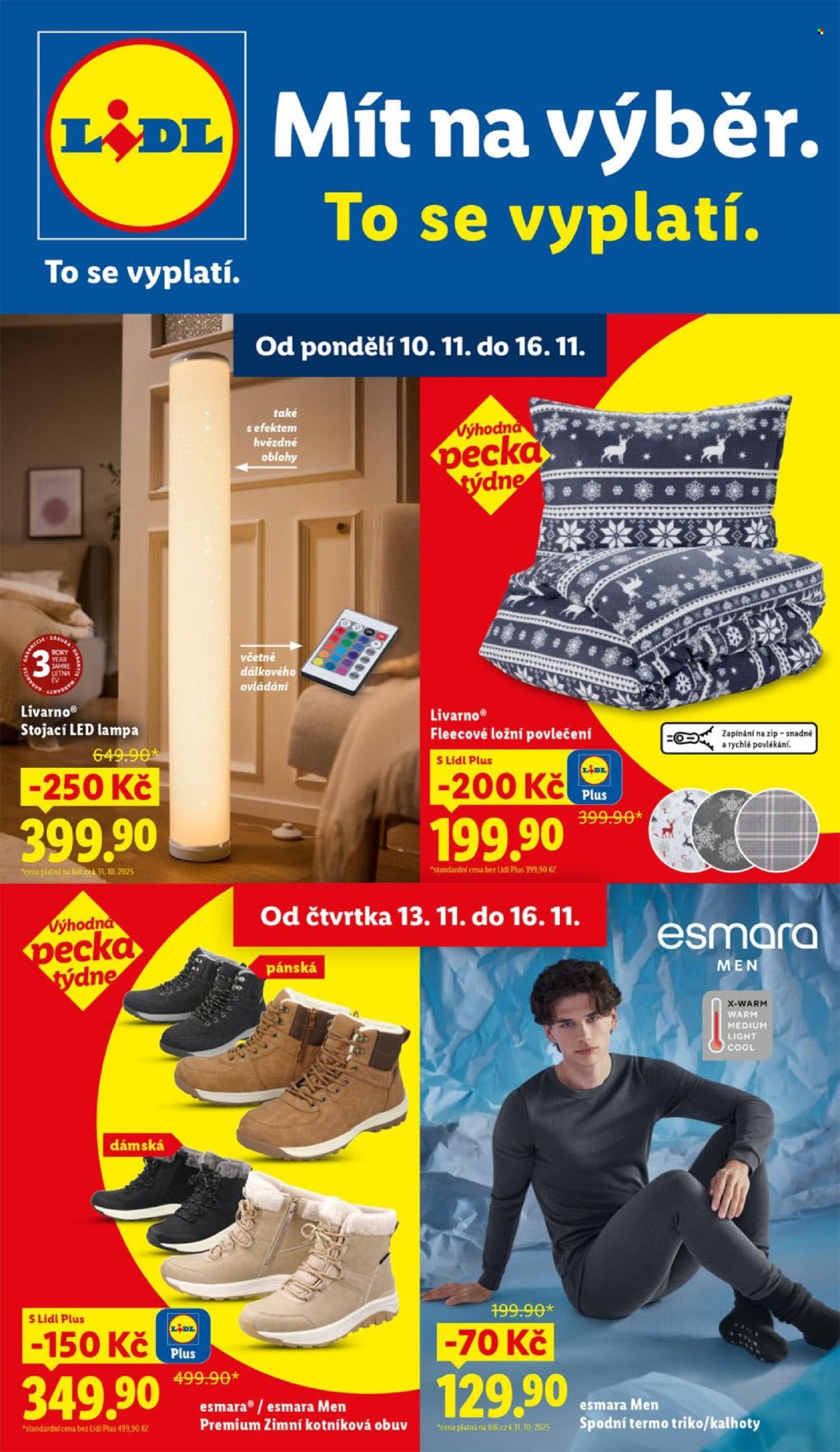 Leták Lidl - 10.11.2025 - 16.11.2025. Strana 1