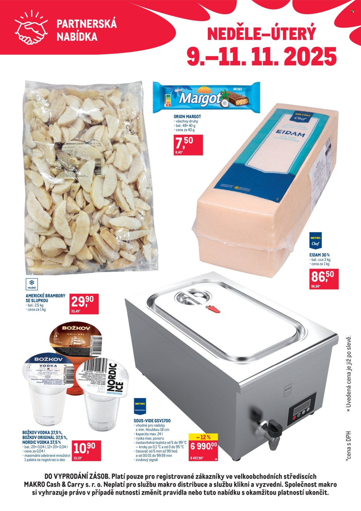 Leták MAKRO - 9.11.2025 - 11.11.2025. Strana 1