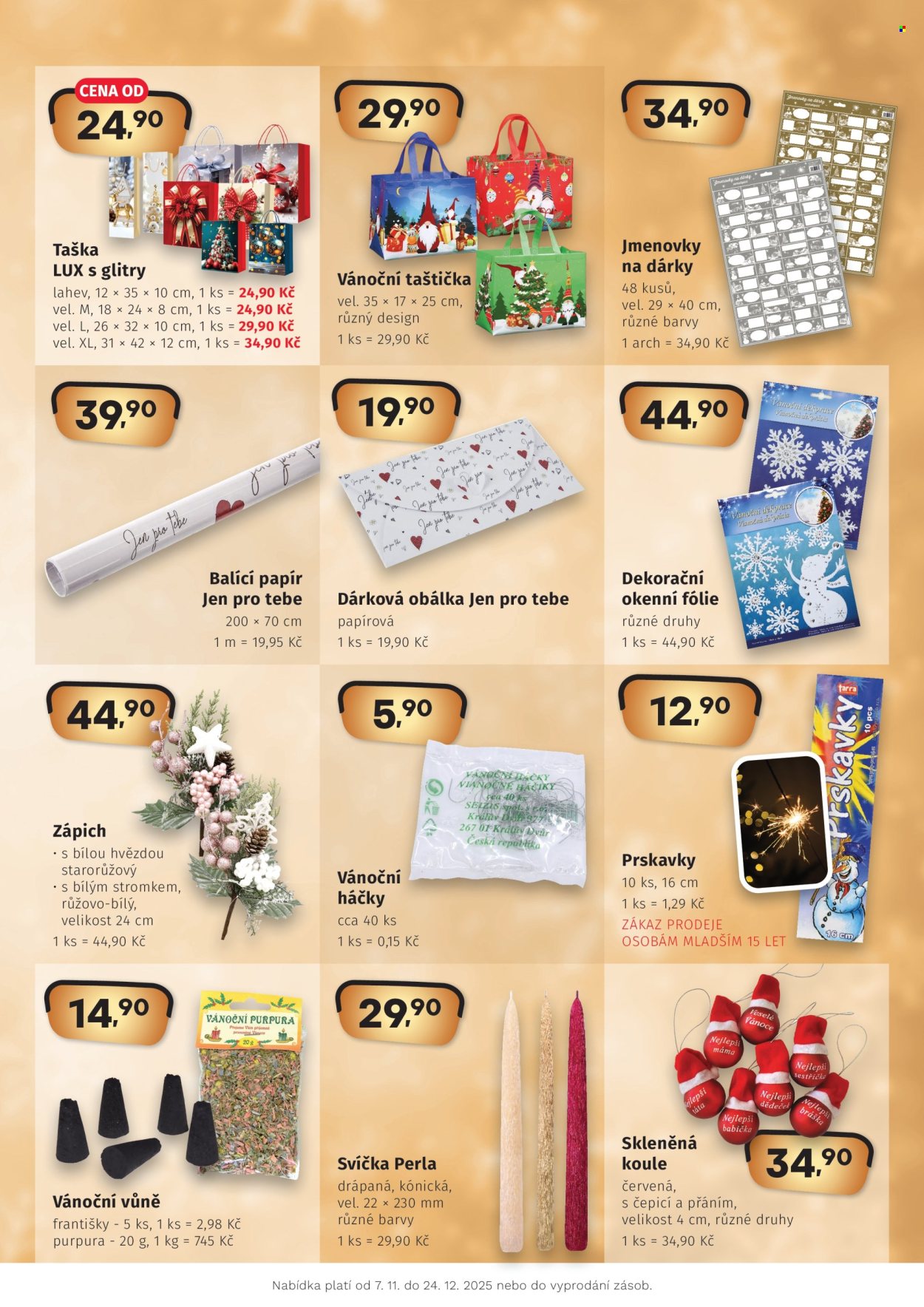Leták coop JEDNOTA - 7.11.2025 - 24.12.2025. Strana 5