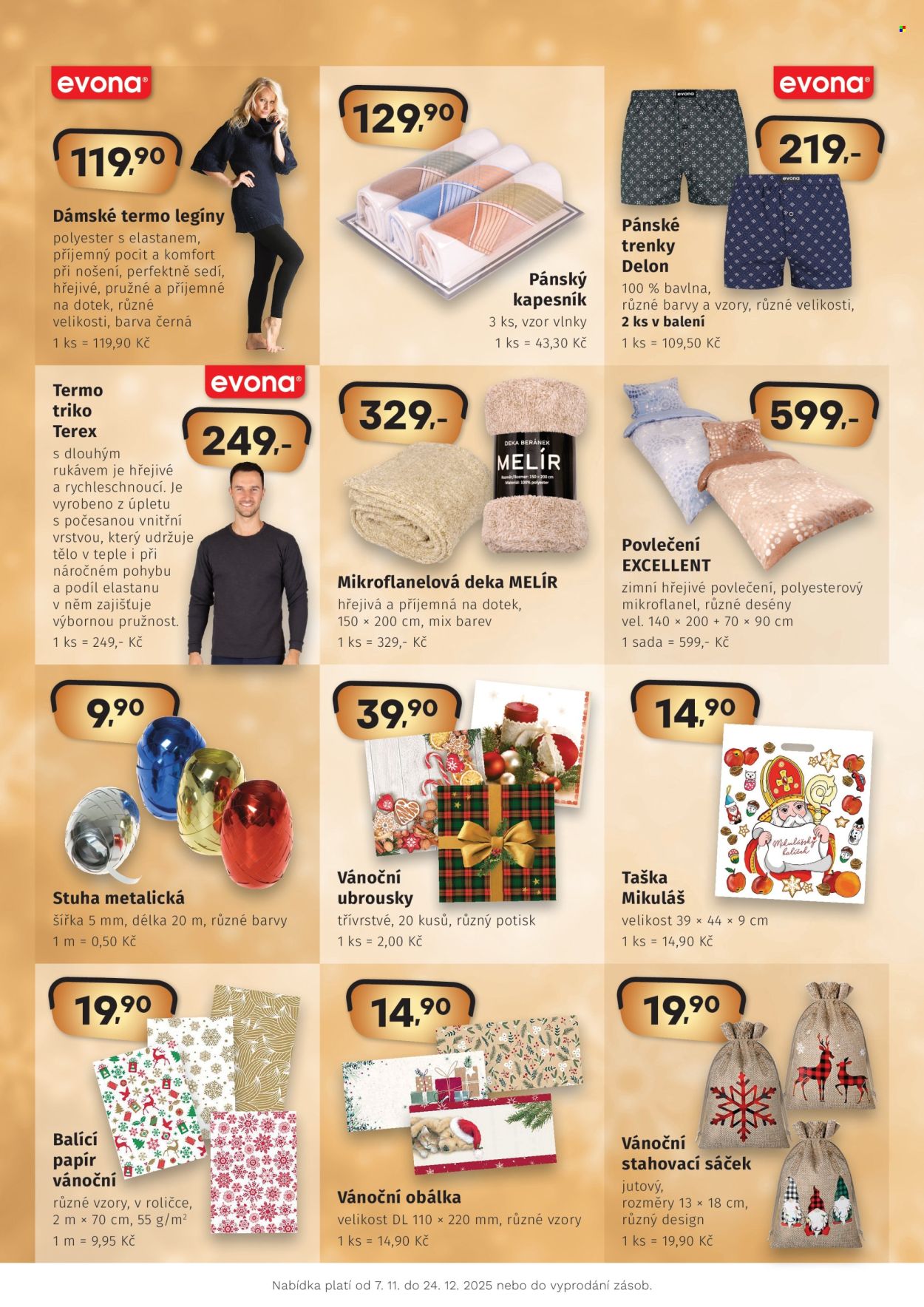 Leták Konzum - 7.11.2025 - 24.12.2025. Strana 4