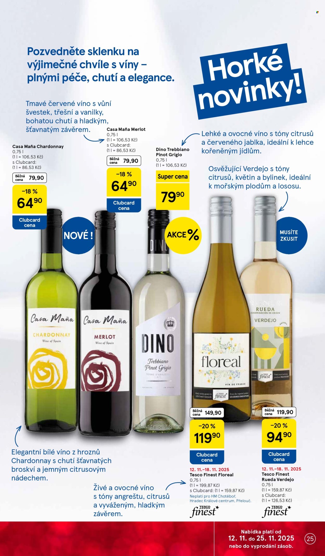 Leták TESCO - 12.11.2025 - 18.11.2025. Strana 25