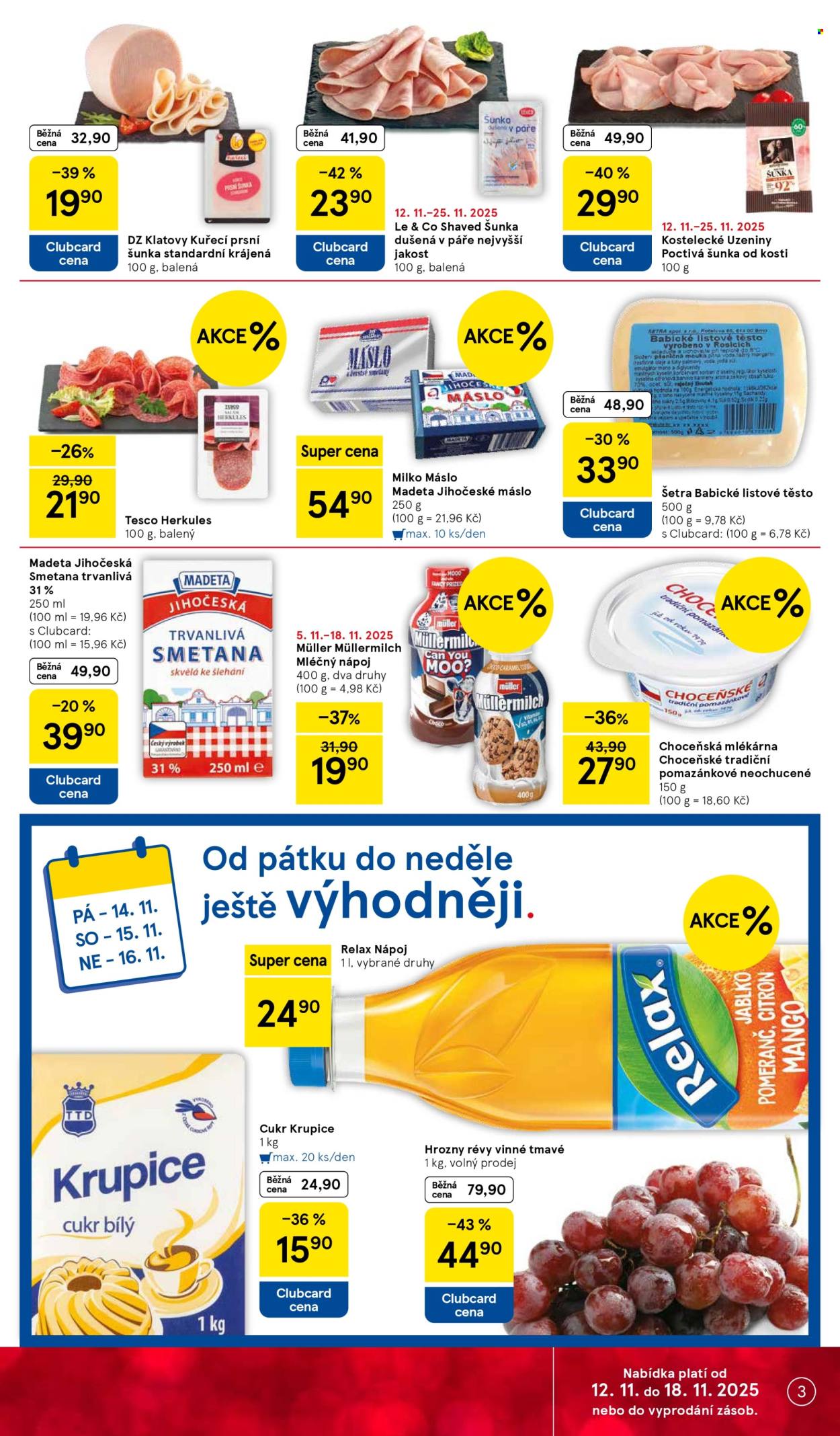 Leták TESCO supermarket - 12.11.2025 - 18.11.2025. Strana 3