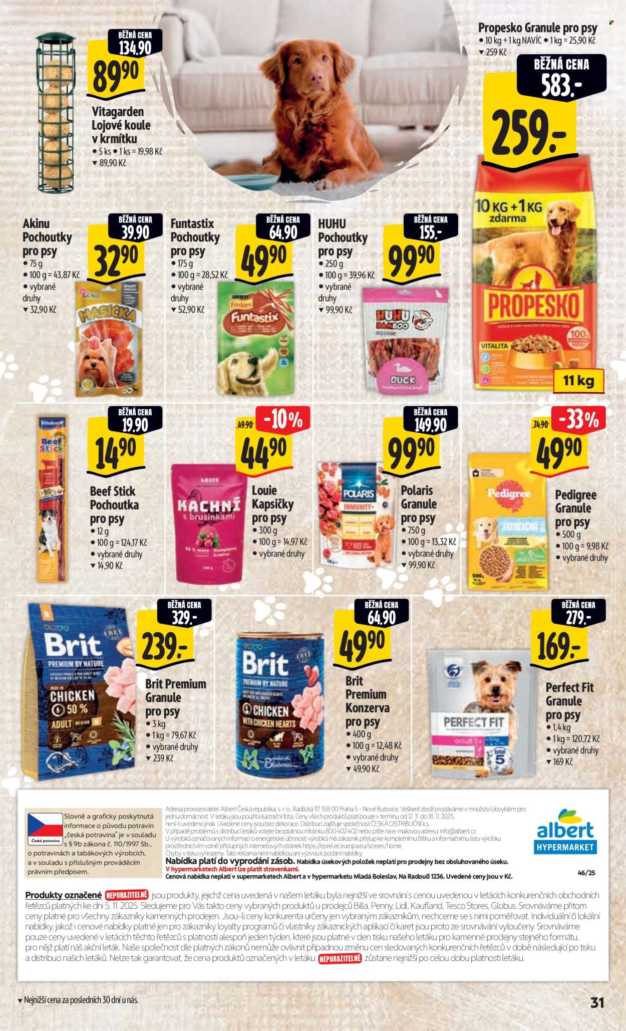 Leták Albert Hypermarket - 12.11.2025 - 18.11.2025. Strana 40