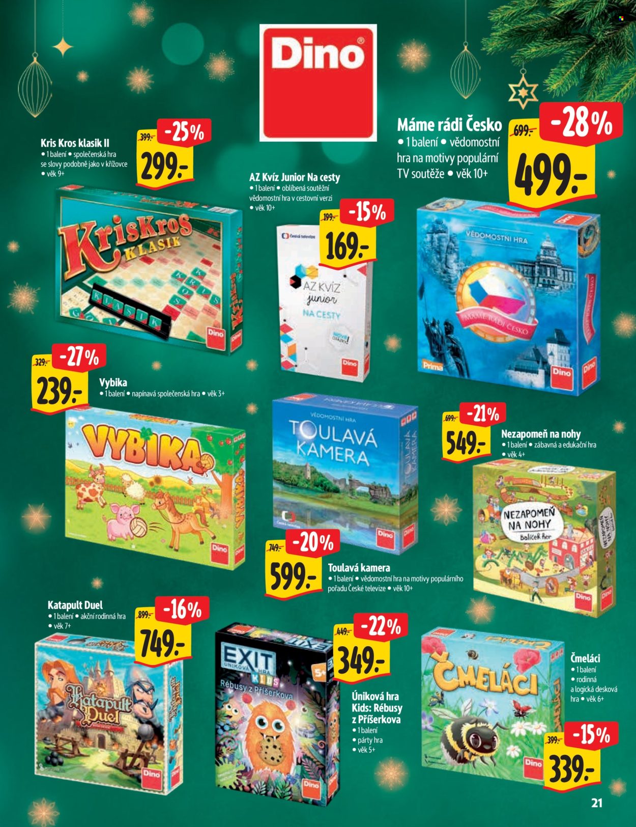 Leták Albert Hypermarket - 12.11.2025 - 2.12.2025. Strana 21