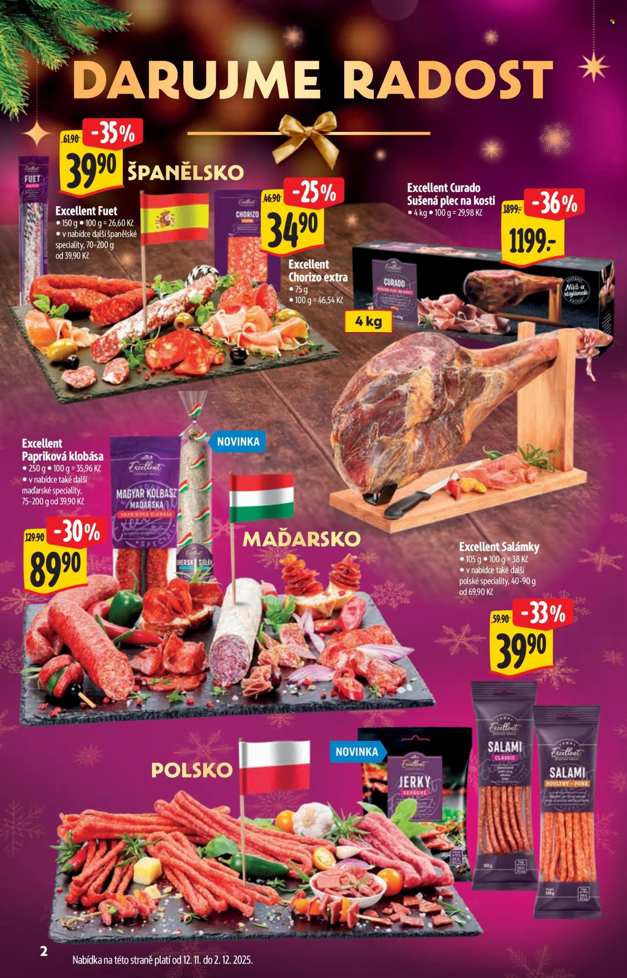 Leták Albert Hypermarket - 12.11.2025 - 31.12.2025. Strana 2