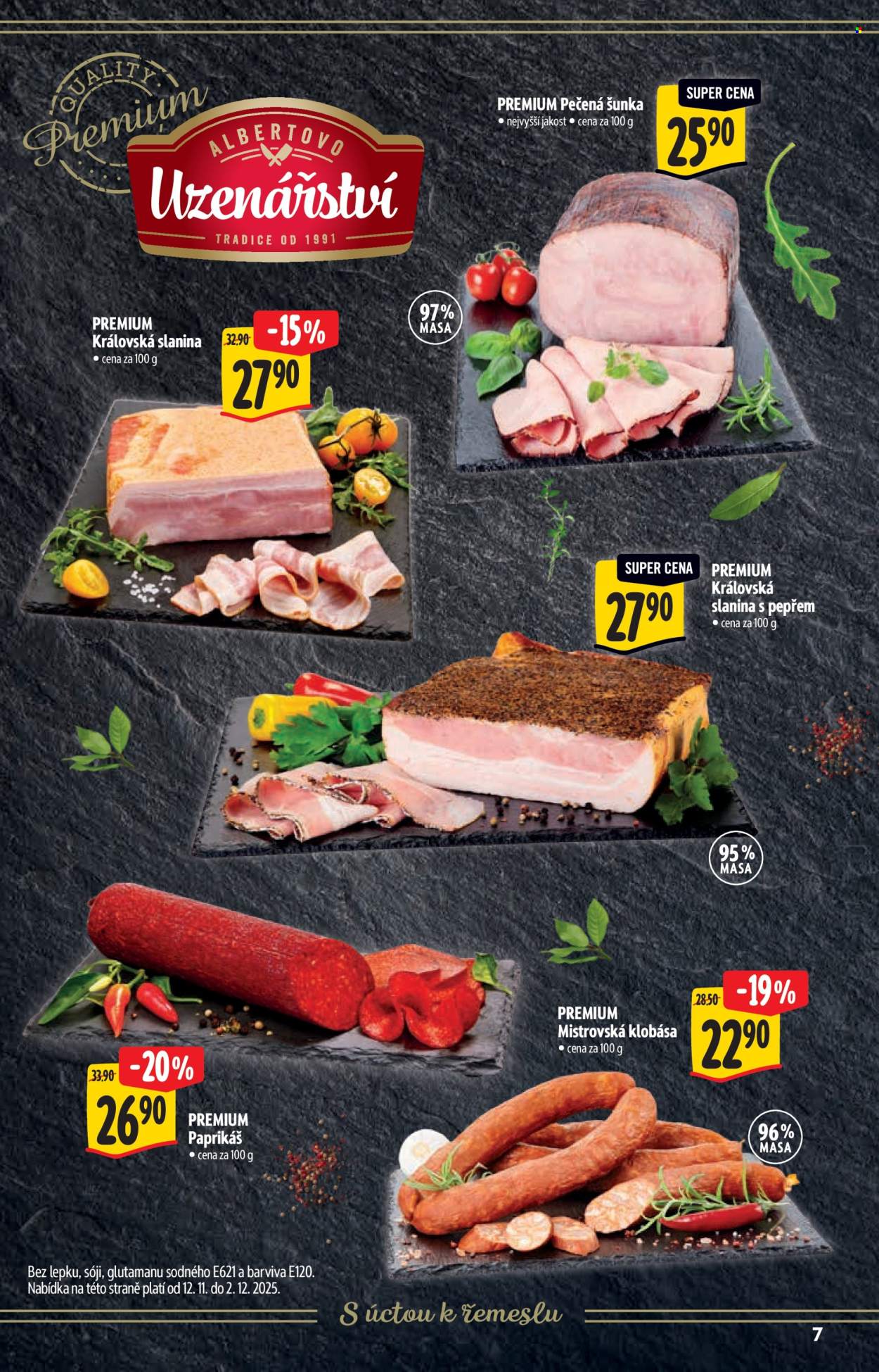 Leták Albert Hypermarket - 12.11.2025 - 31.12.2025. Strana 7