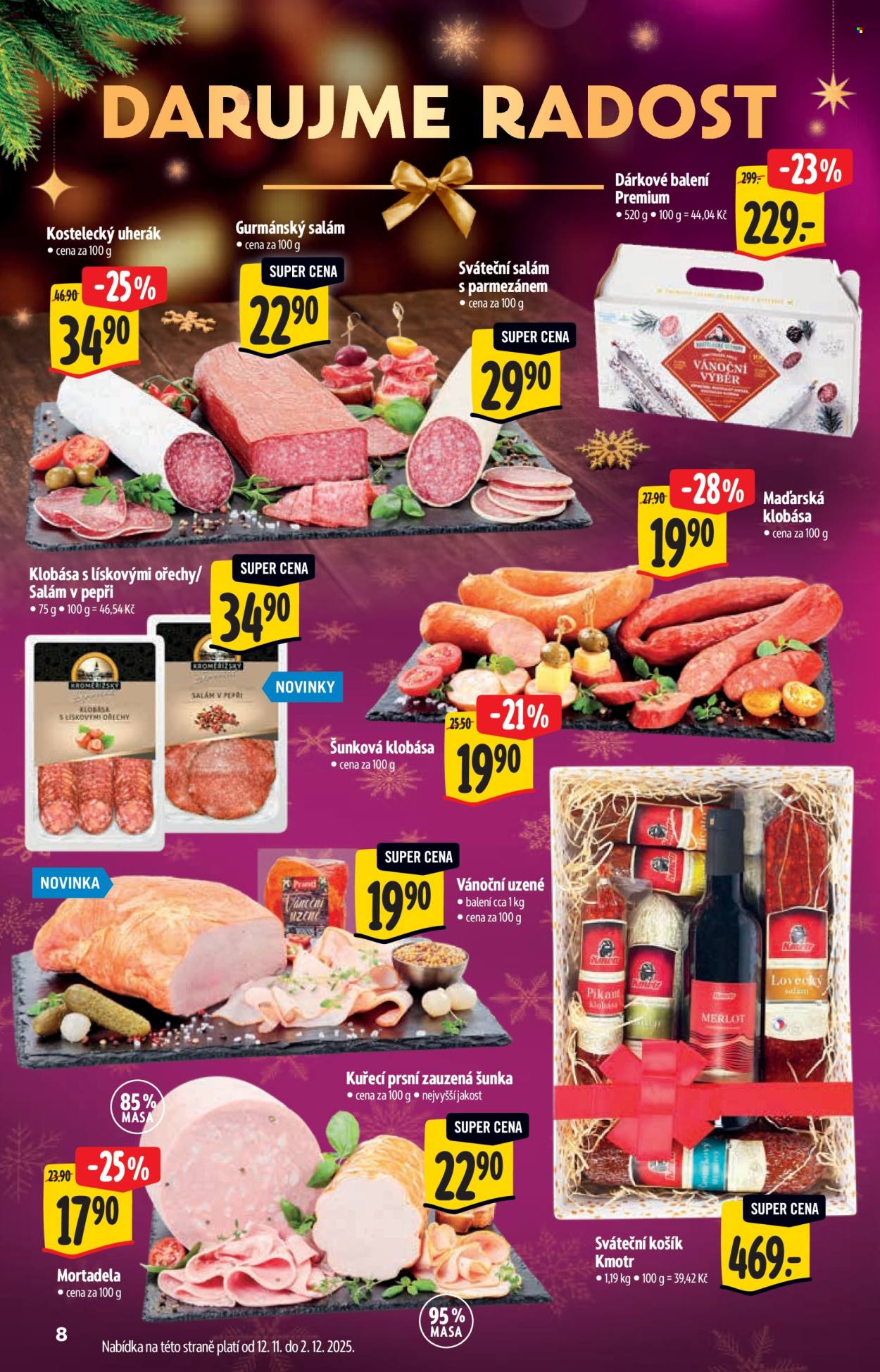 Leták Albert Hypermarket - 12.11.2025 - 31.12.2025. Strana 8