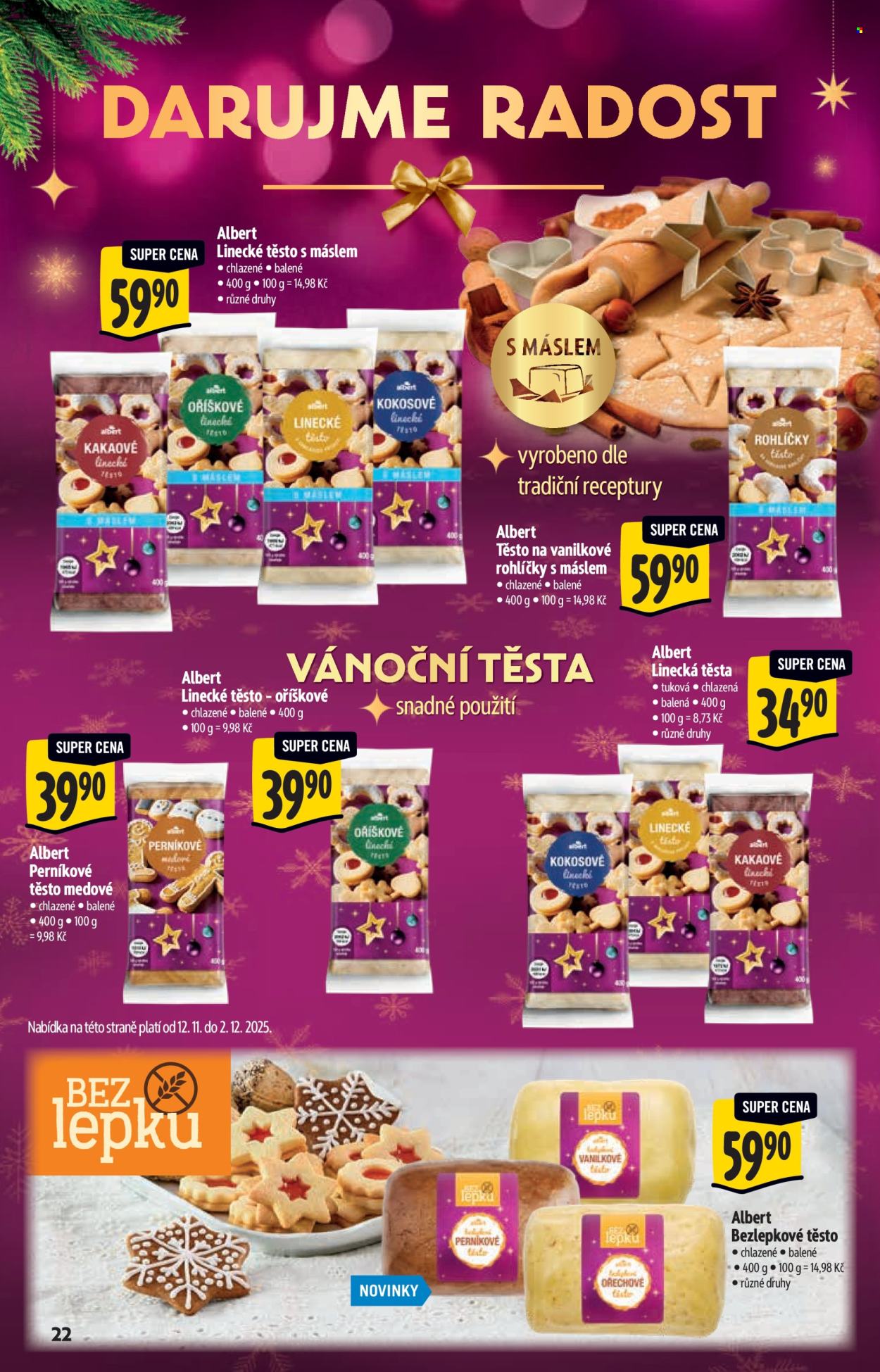 Leták Albert Hypermarket - 12.11.2025 - 31.12.2025. Strana 22