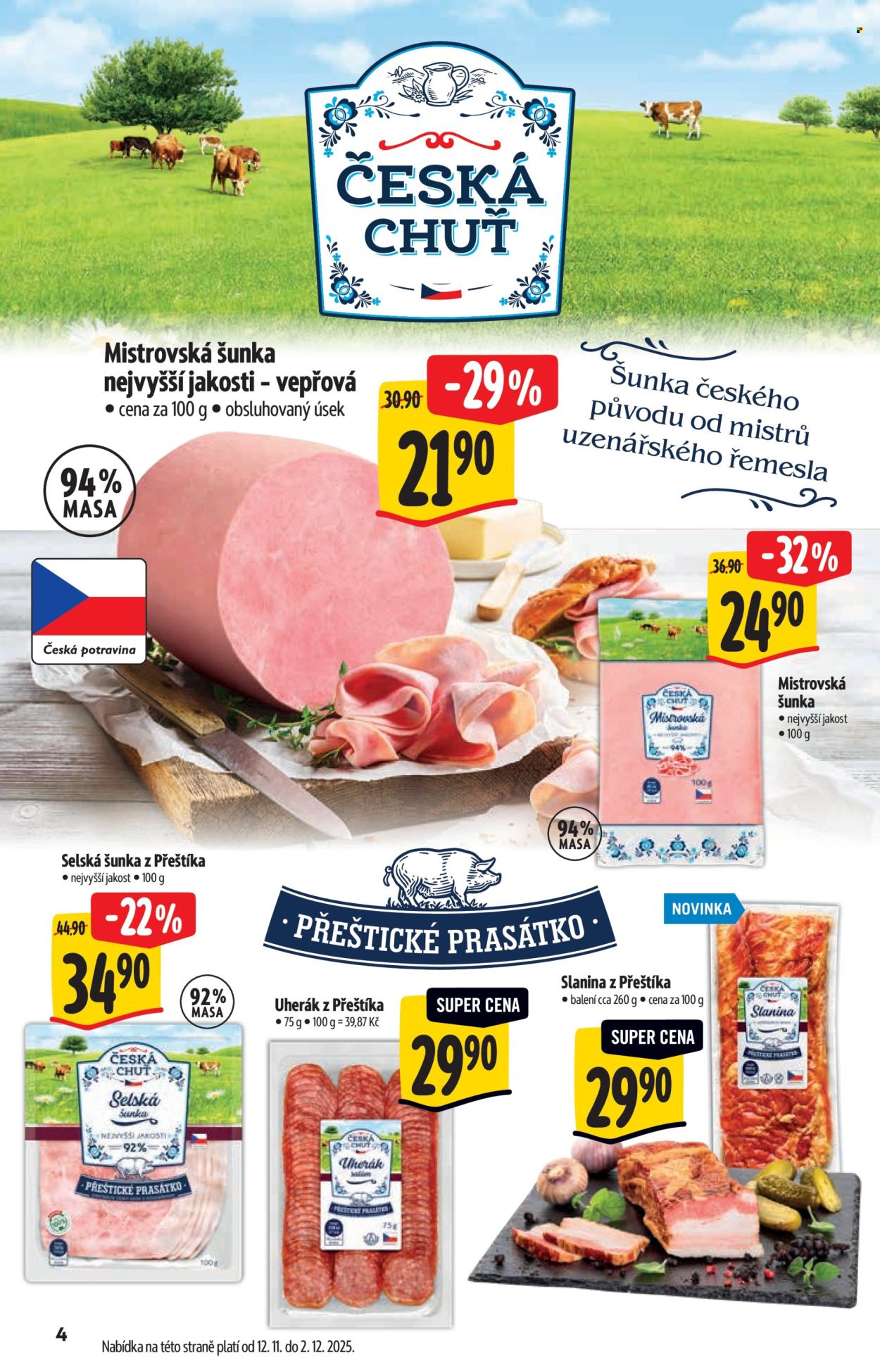Leták Albert Supermarket - 12.11.2025 - 31.12.2025. Strana 4