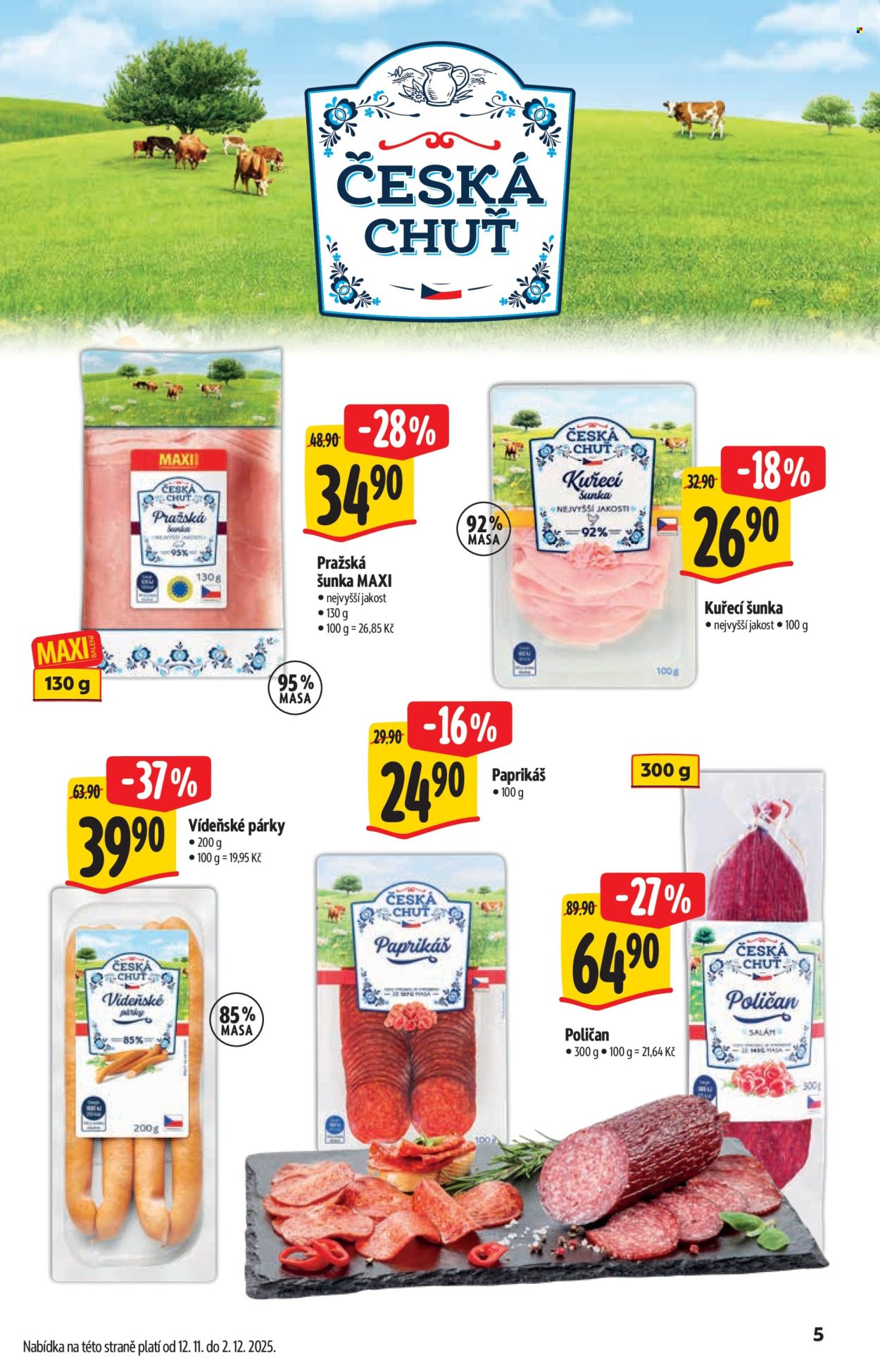 Leták Albert Supermarket - 12.11.2025 - 31.12.2025. Strana 5